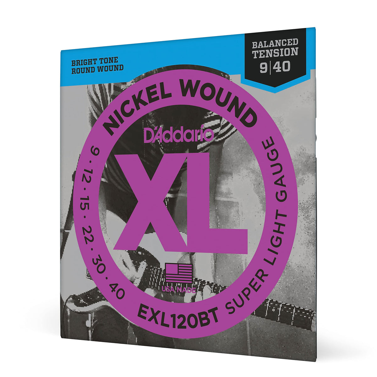 Daddario Guitar Strings   Xl Nickel Electric Guitar Strings   Exl120Bt   Perfect Intonation, Consistent Feel, Reliable Durabilit