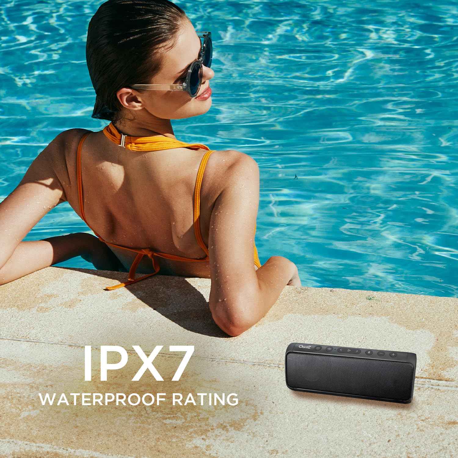 Oontz Angle 3 Pro Dual Edition Bluetooth Speaker, Two Speaker Edition, 21 Watts, Exceptional Sound & Bass, 100Ft Wireless Range,