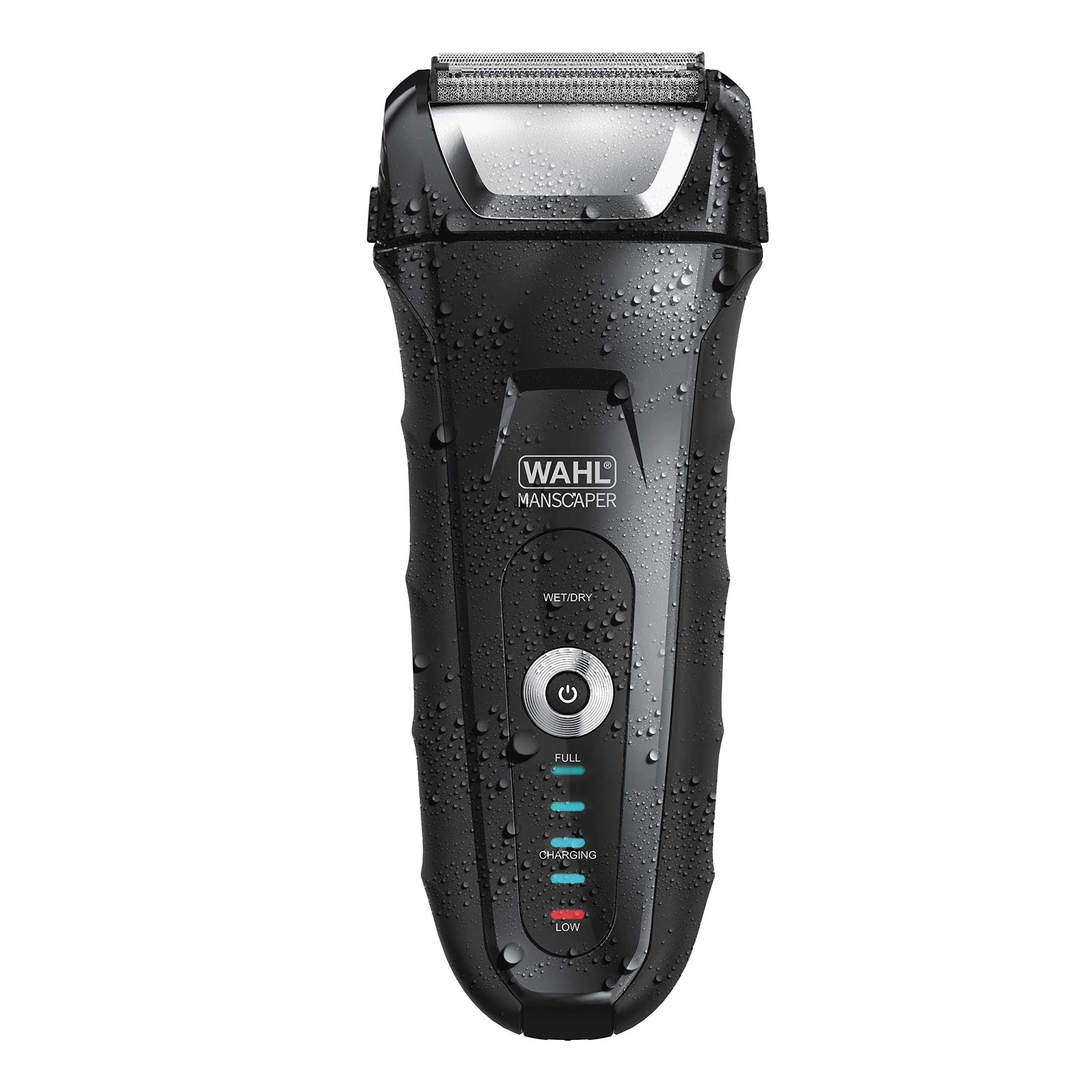 Wahl Manscaper Lithium Ion Hypoallergenic Shaver With Flexible Titanium Foils To Prevent Skin Irritation And Shaver Bumps