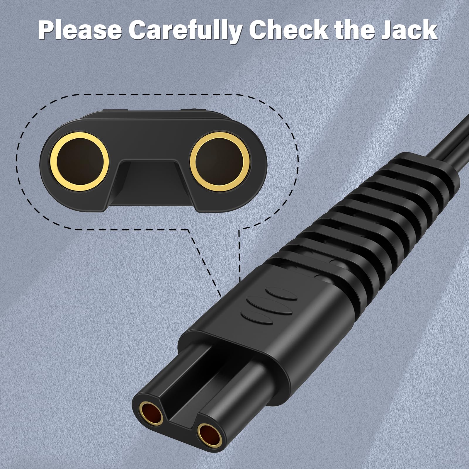 Ul Listed Charger For Wahl Color Pro 9649 Trimmer Replacement Clipper Ac Adapter Power Cord 6.0Ft Extra Long Dc Supply Perfeidy