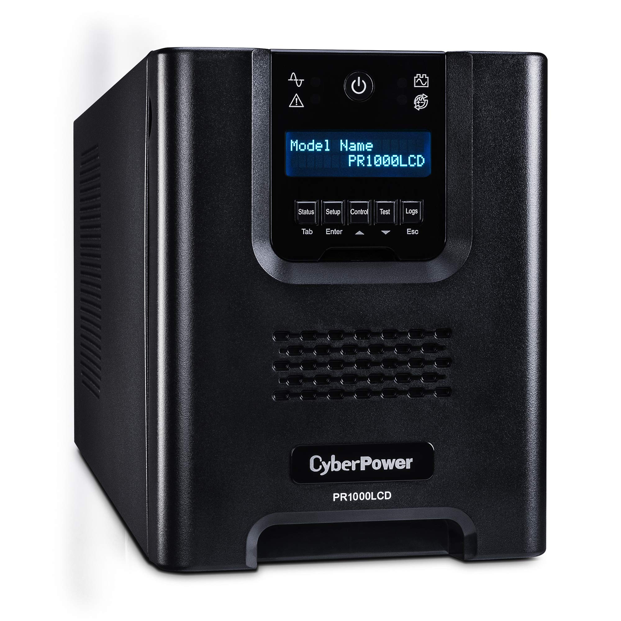 Cyberpower Pr1000Lcd Smart App Sinewave Ups System, 1000Va/1000W, 8 Outlets, Avr, Mini Tower