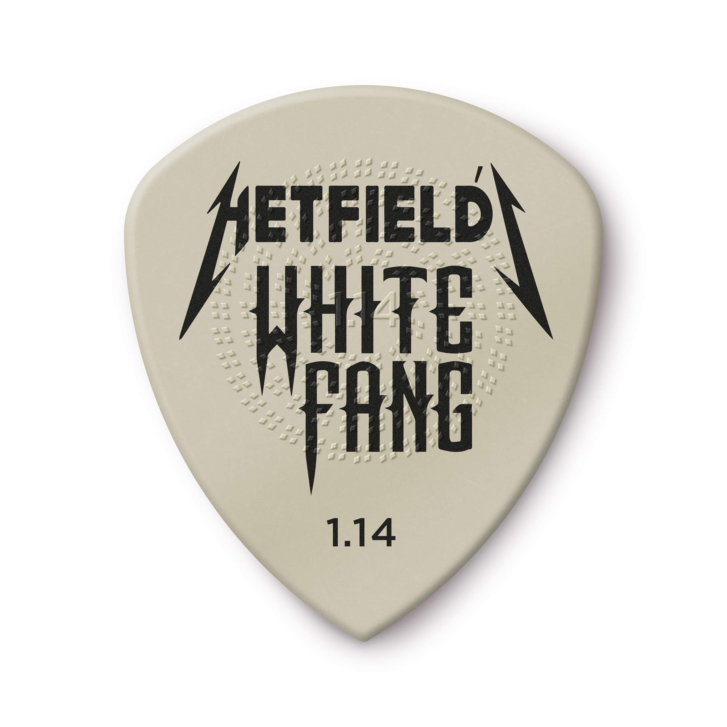 Dunlop Hetfield'S White Fang Custom Flow 1.14Mm Guitar Picks
