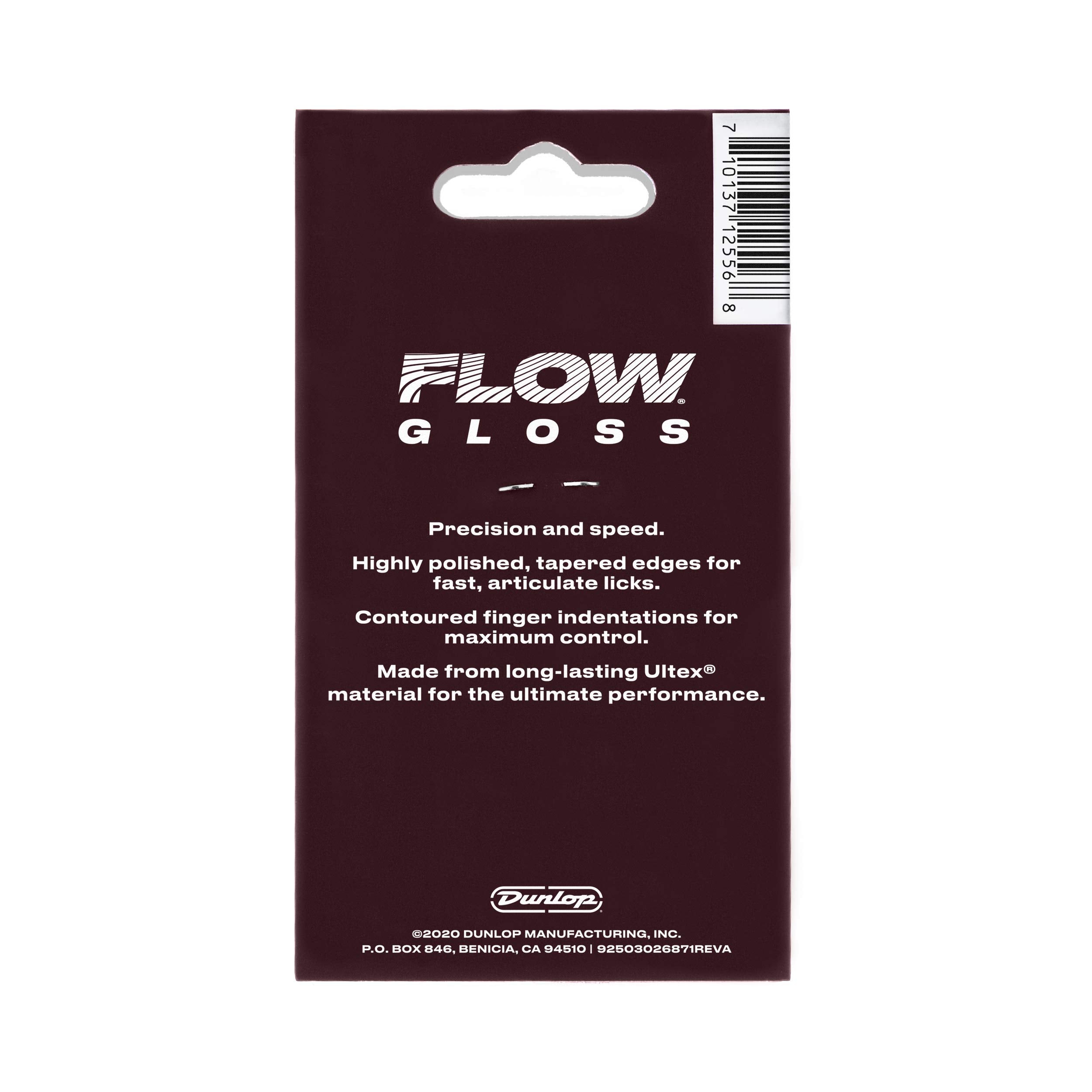 Dunlop Flow Gloss 2.0Mm Guitar Pick 3 Pack