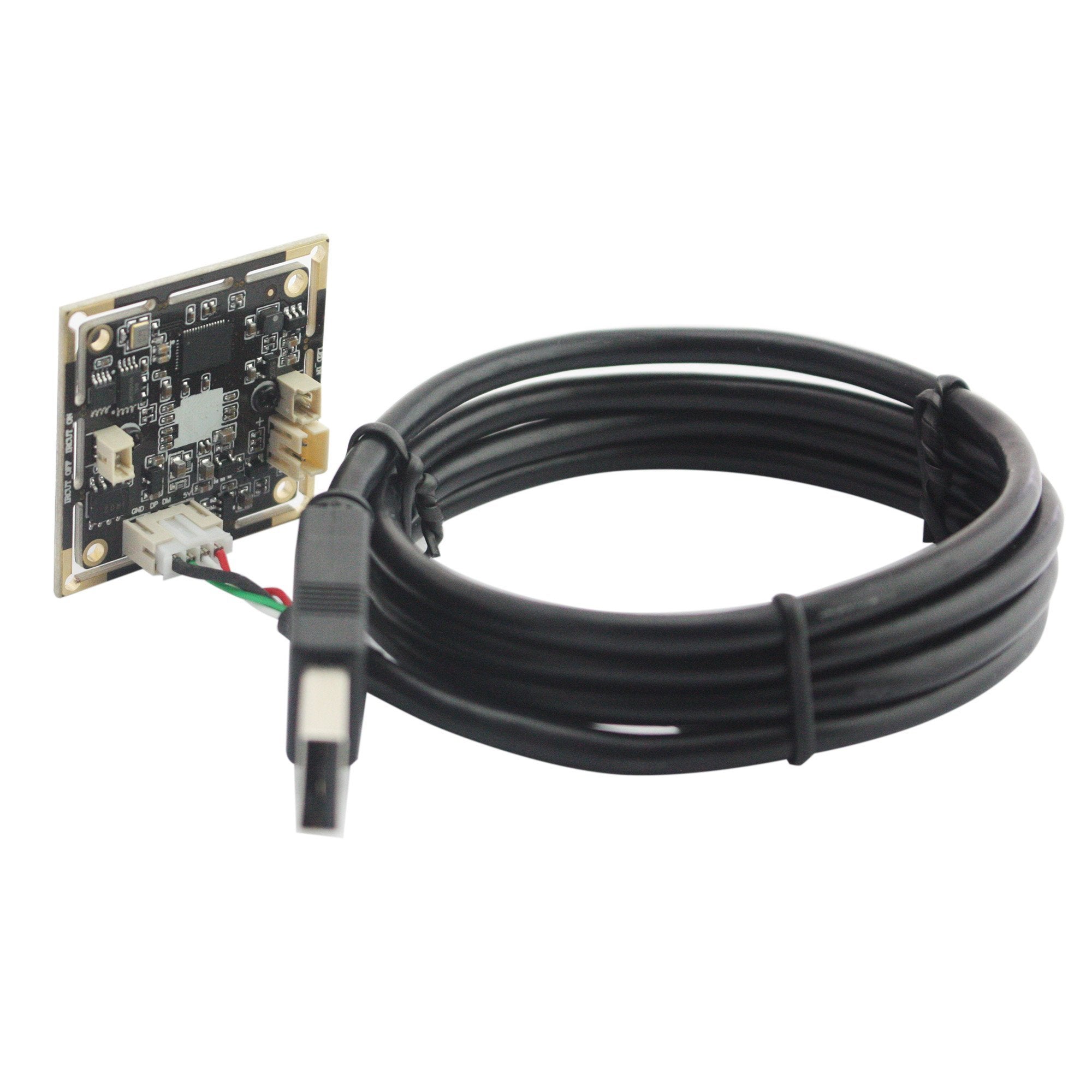 Elp 2.1Mm Lens Wide Angle 1080P H.264 Microphone Pc Web Usb Security Camera For Computer Mini Uvc Usb2.0 Video Audio Webcam Board 2Mp Cmos Ar0330 Lightburn Laser Camera For Laptop