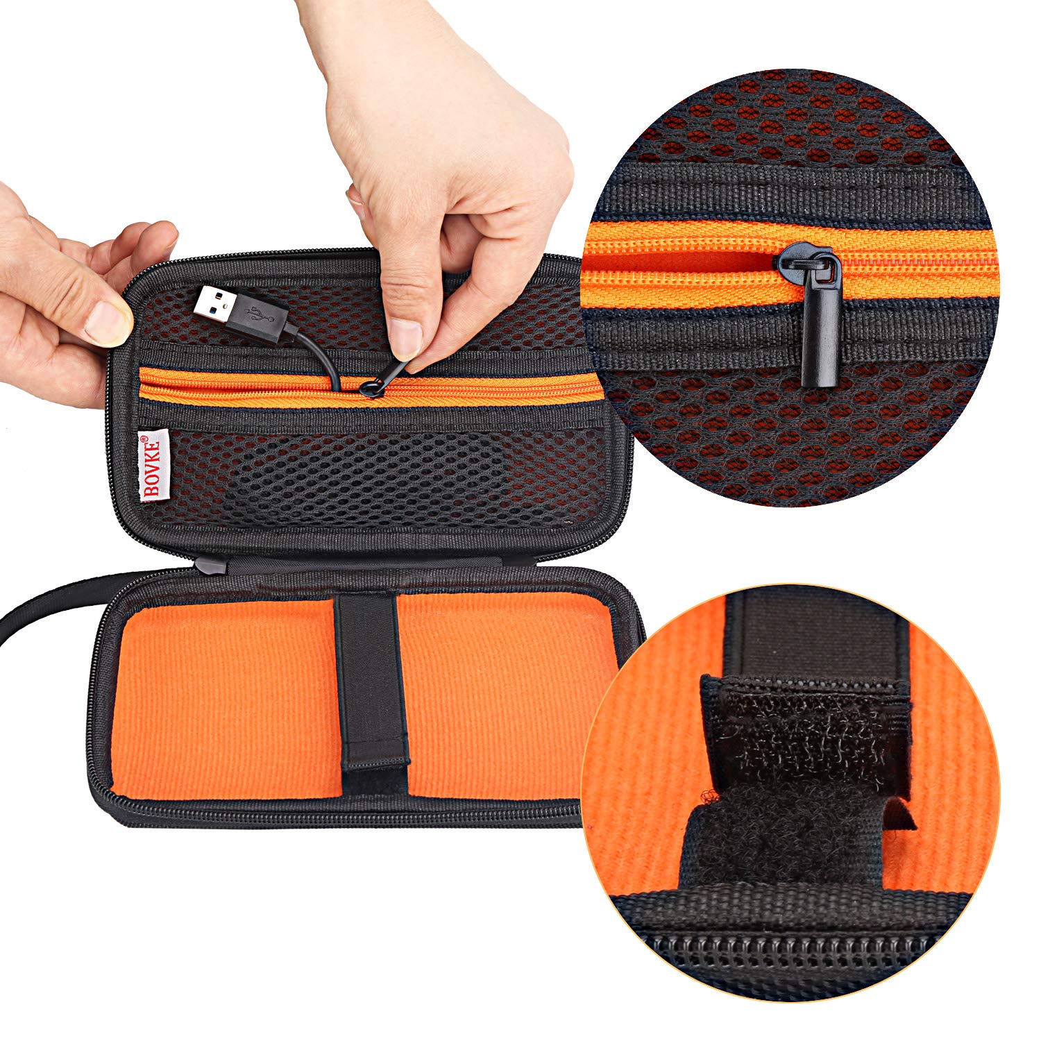 Bovke Carrying Case For Texas Instruments Ti-30Xs Multiview/Ti-34 Multiview/Ti-36X Pro Scientific Calculator, Extra Mesh Pocket