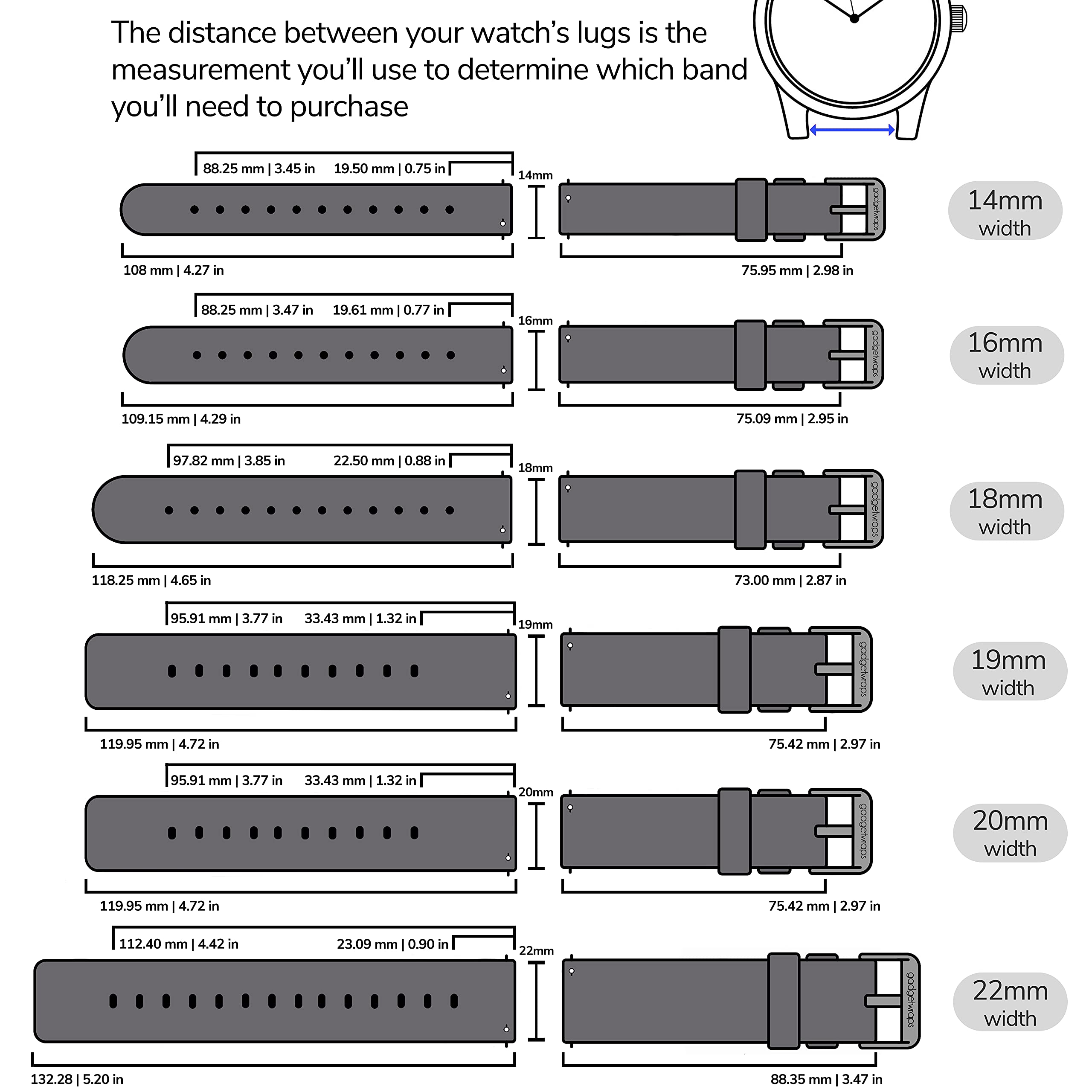 Gadgetwraps 18Mm Nylon Watch Band With Quick Release Pins   Compatible With Speidel, Daniel Wellington, Wristology   18Mm Nylon