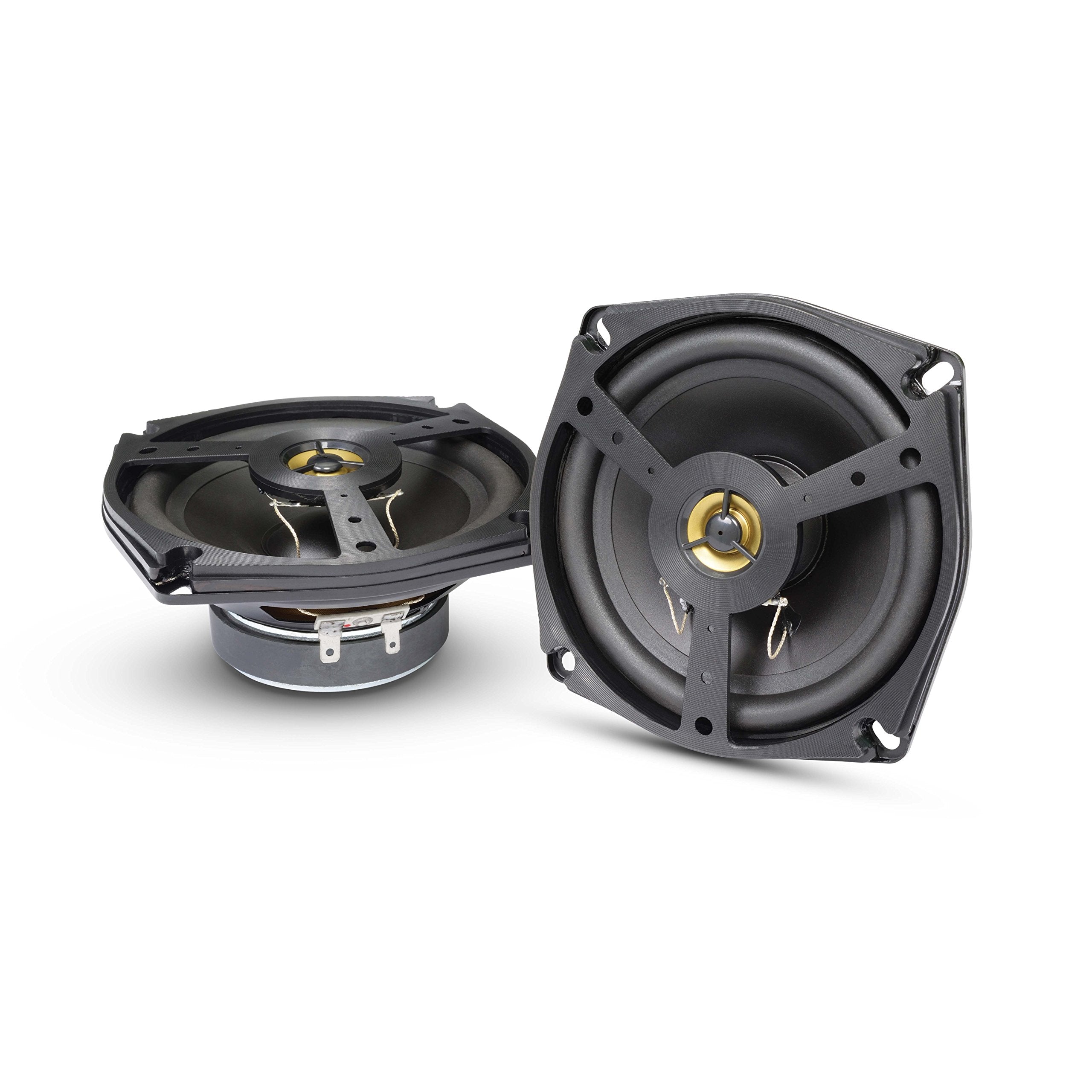 Show Chrome Accessories 13 106 5 1/2' Coaxial 2 Way Speakers, 2 Pack