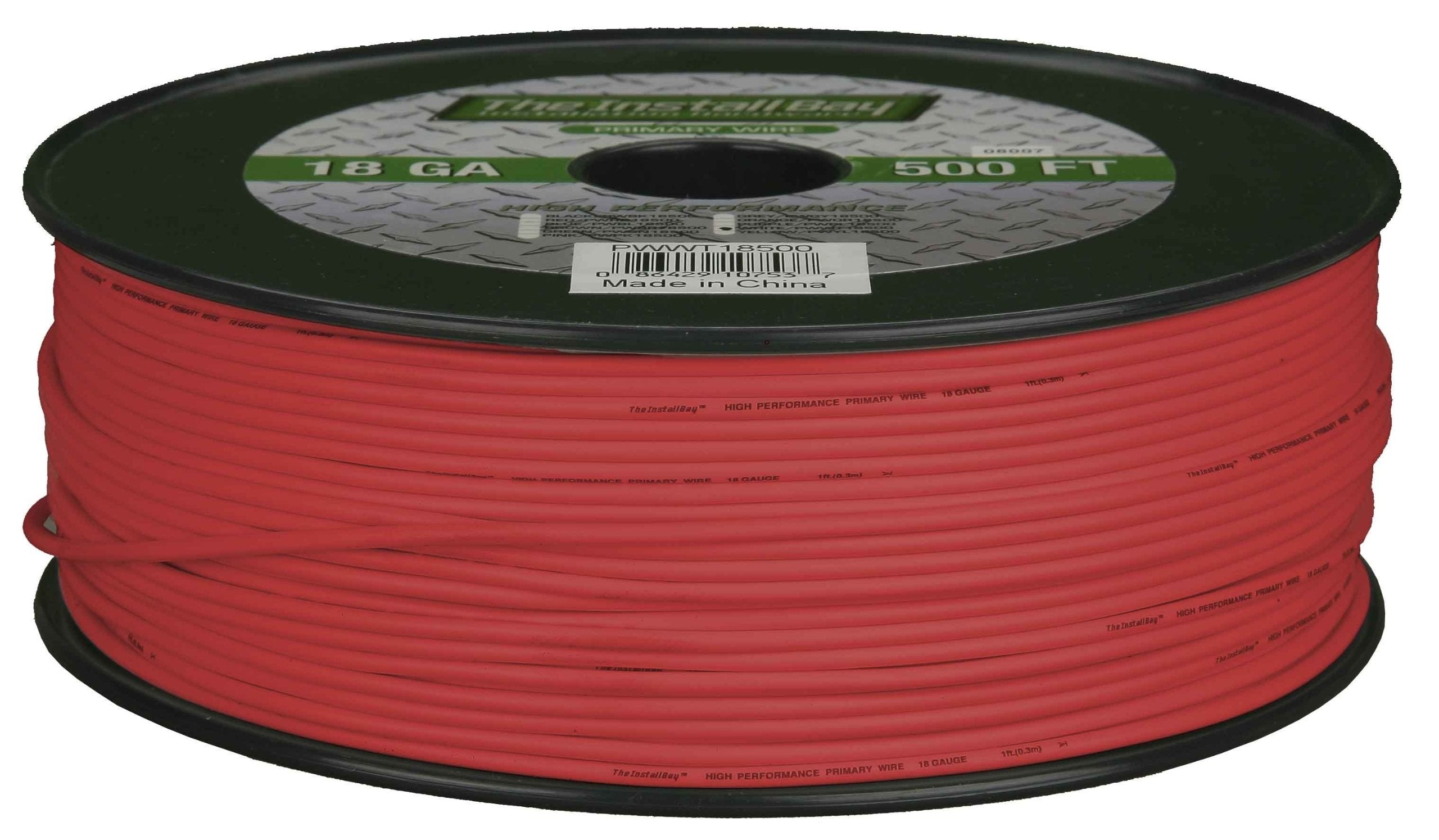 Metra Electronics Pwrd18500 18 Gauge Primary Wire (Red)