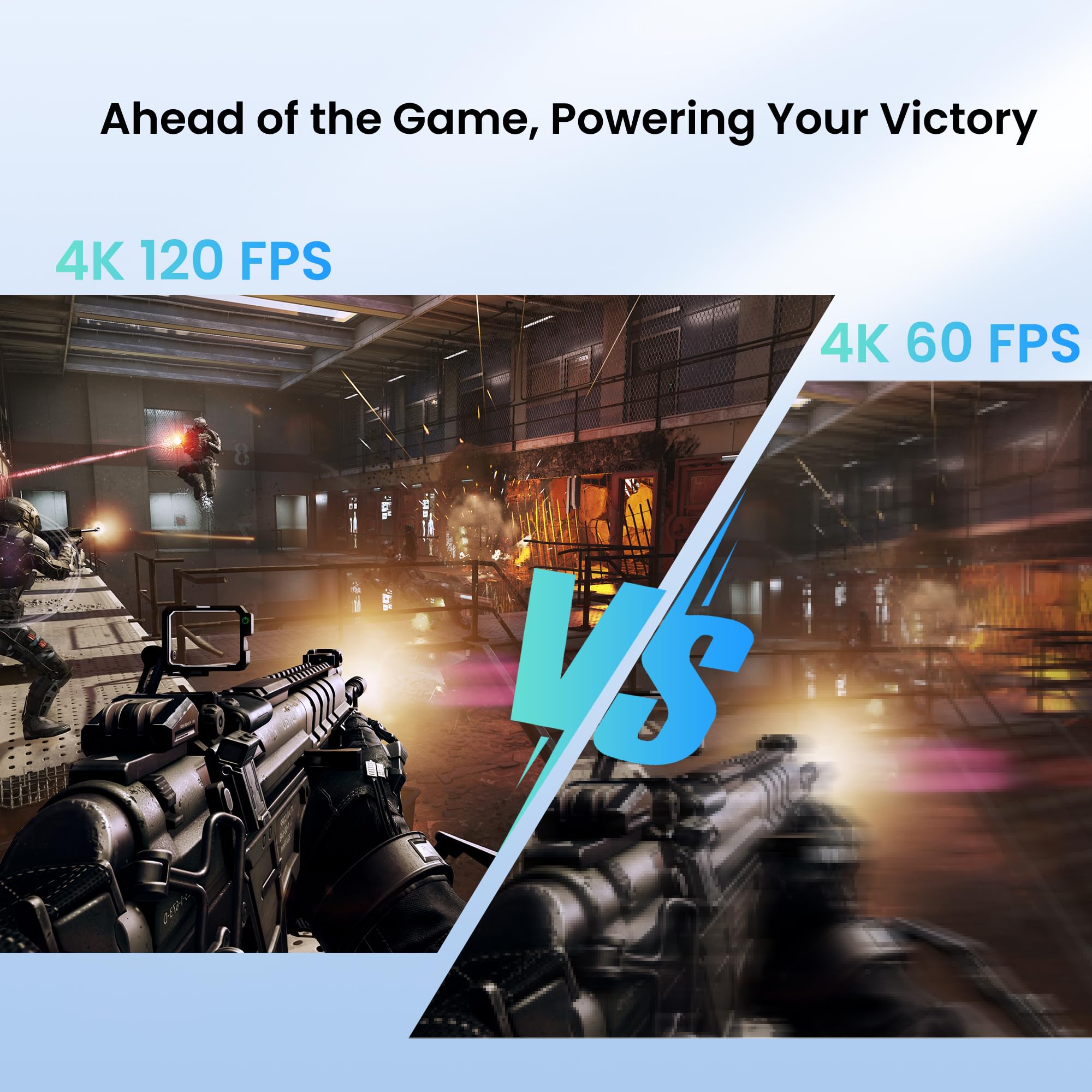 Newcare 8K@60Hz Hdmi 2.1 Switch 3 In 1 Out, 4K@120Hz Hdmi Splitter Switch Box With 2.6 Ft Hdmi 2.1 Cable, 3 Port Hdmi Switcher Selector Supports Hdr Dolby Atmos 3D For Ns Ps4/Ps5 Xbox Roku Fire Stick