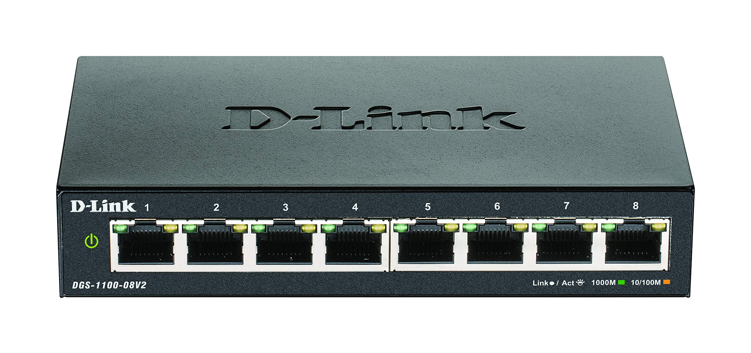 D-Link DGS-1100-08V2 Switch 8xGb Auto-Negotiating