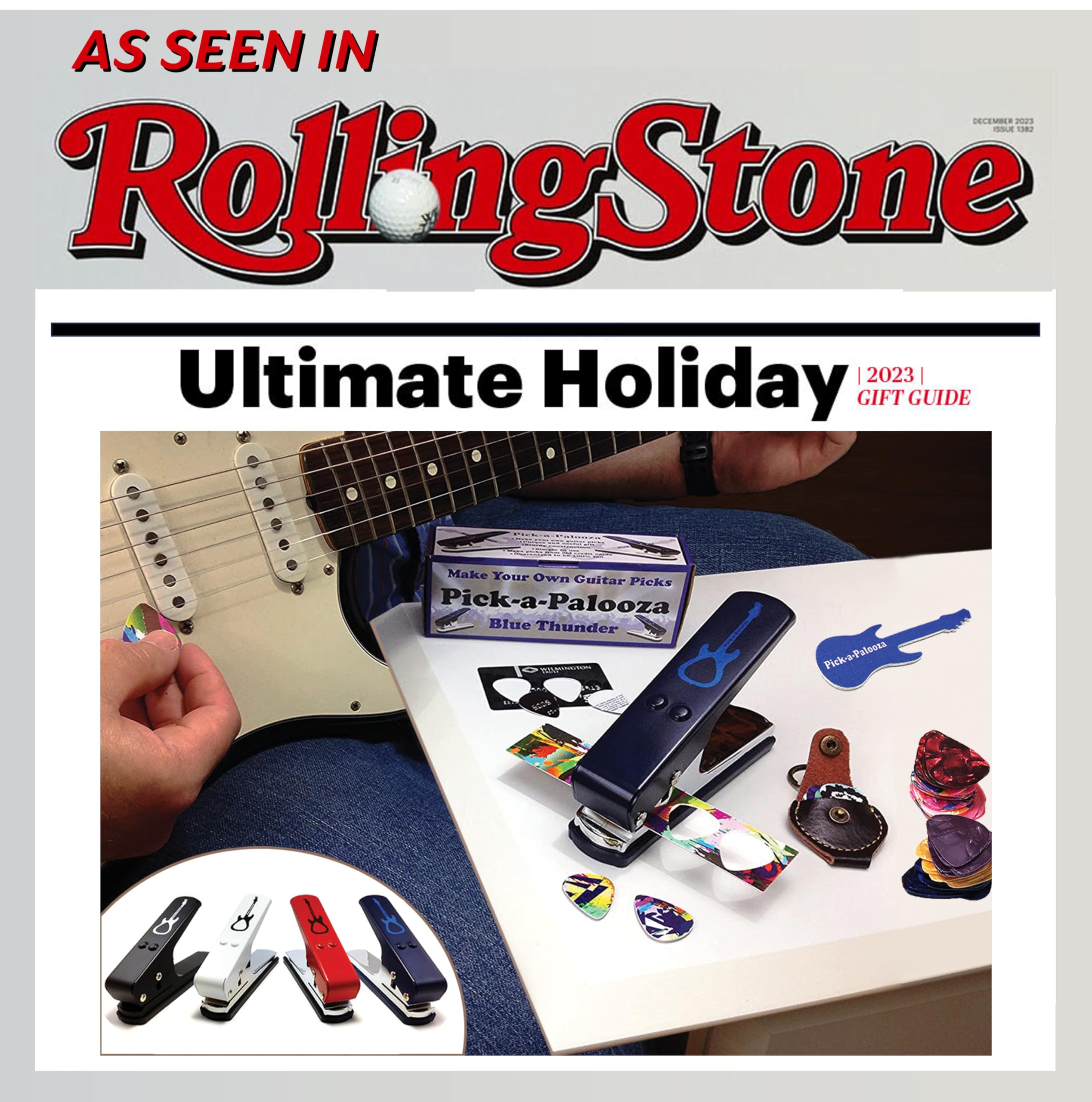 Pick A Palooza Diy Guitar Pick Punch And Gift Box