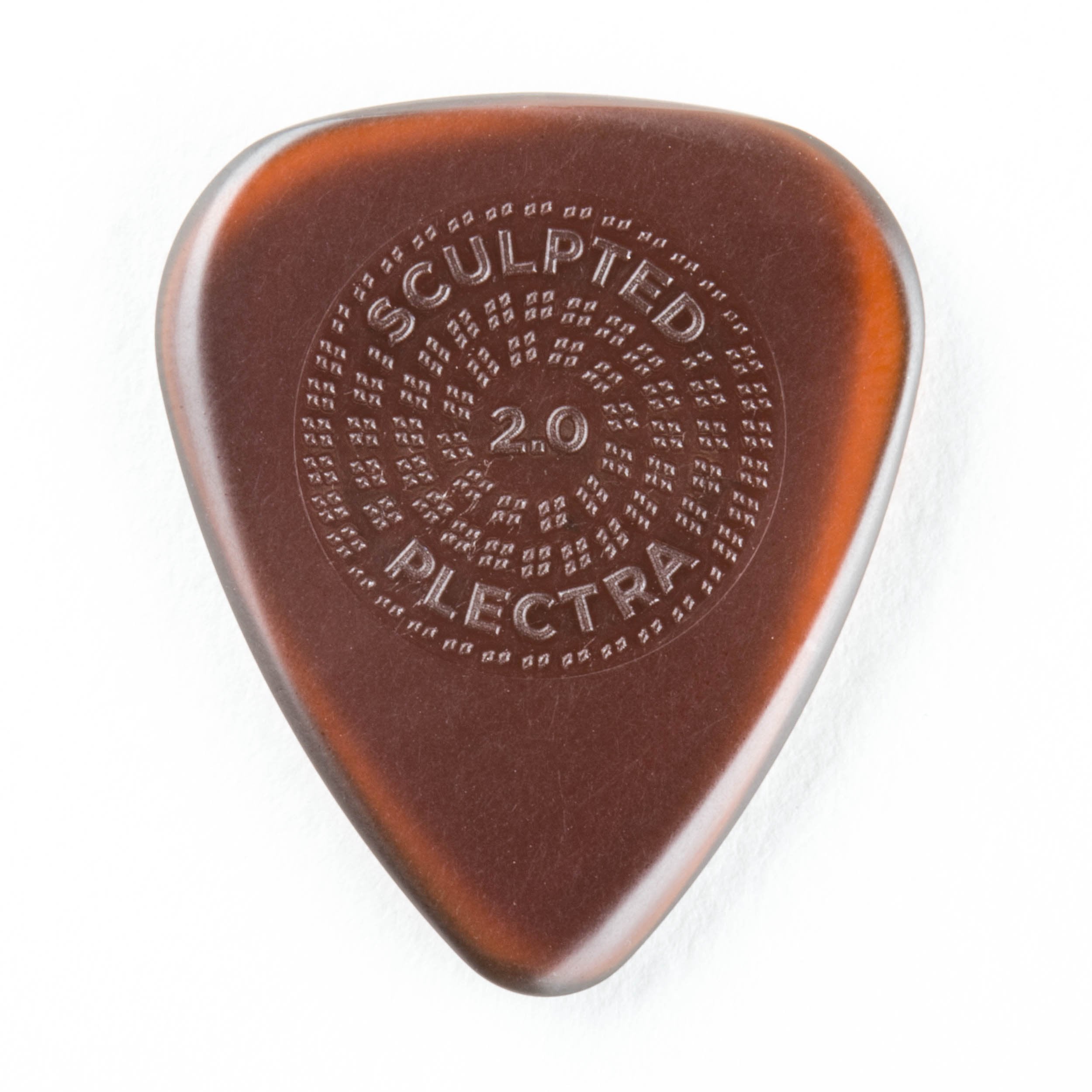 Jim Dunlop Primetone Standard 2.0Mm Sculpted Plectra With Grip   12 Pack (510R2.0)