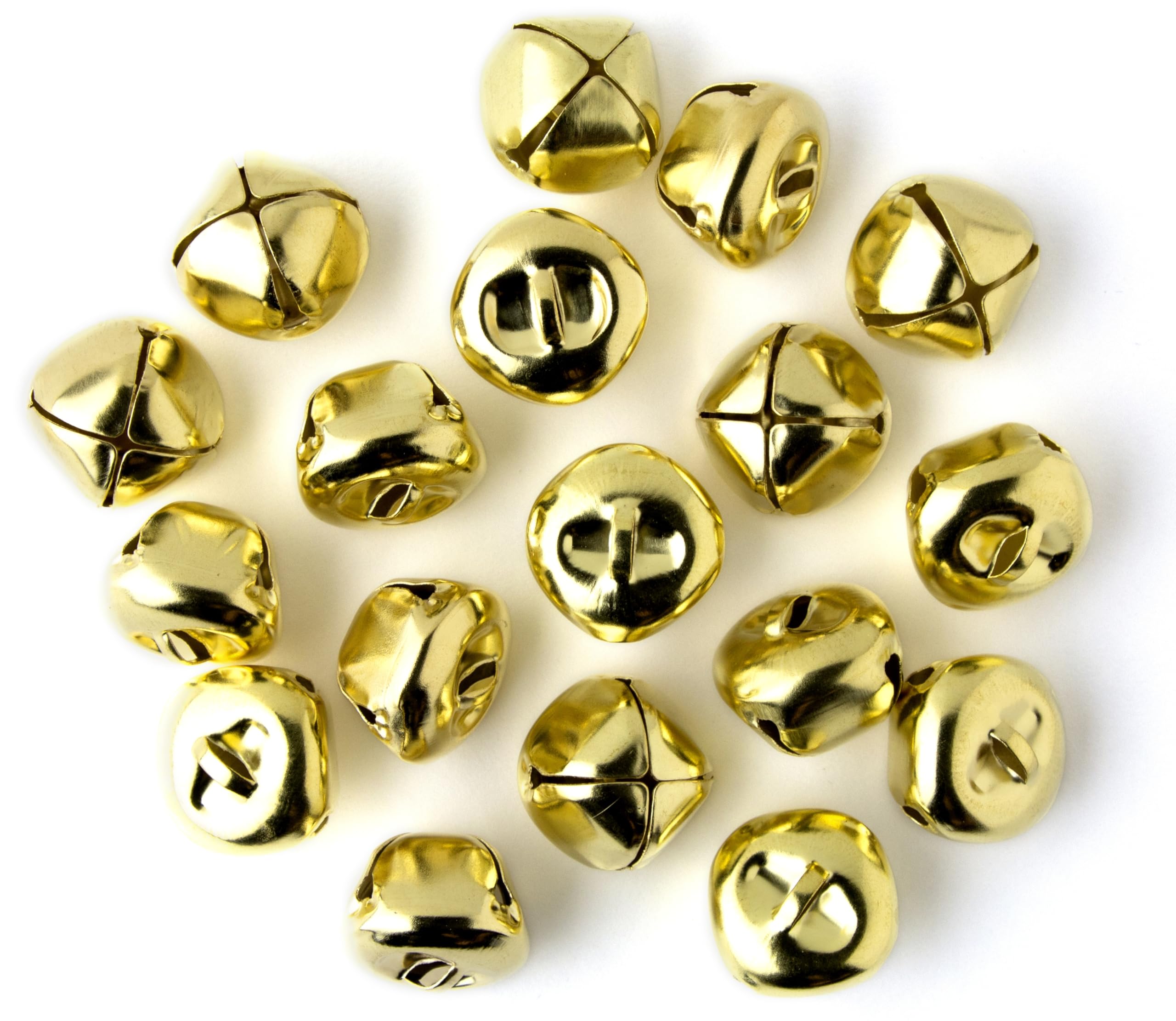 Cousin Diy Gold 1 Inch Jingle Bells, 18 Pack