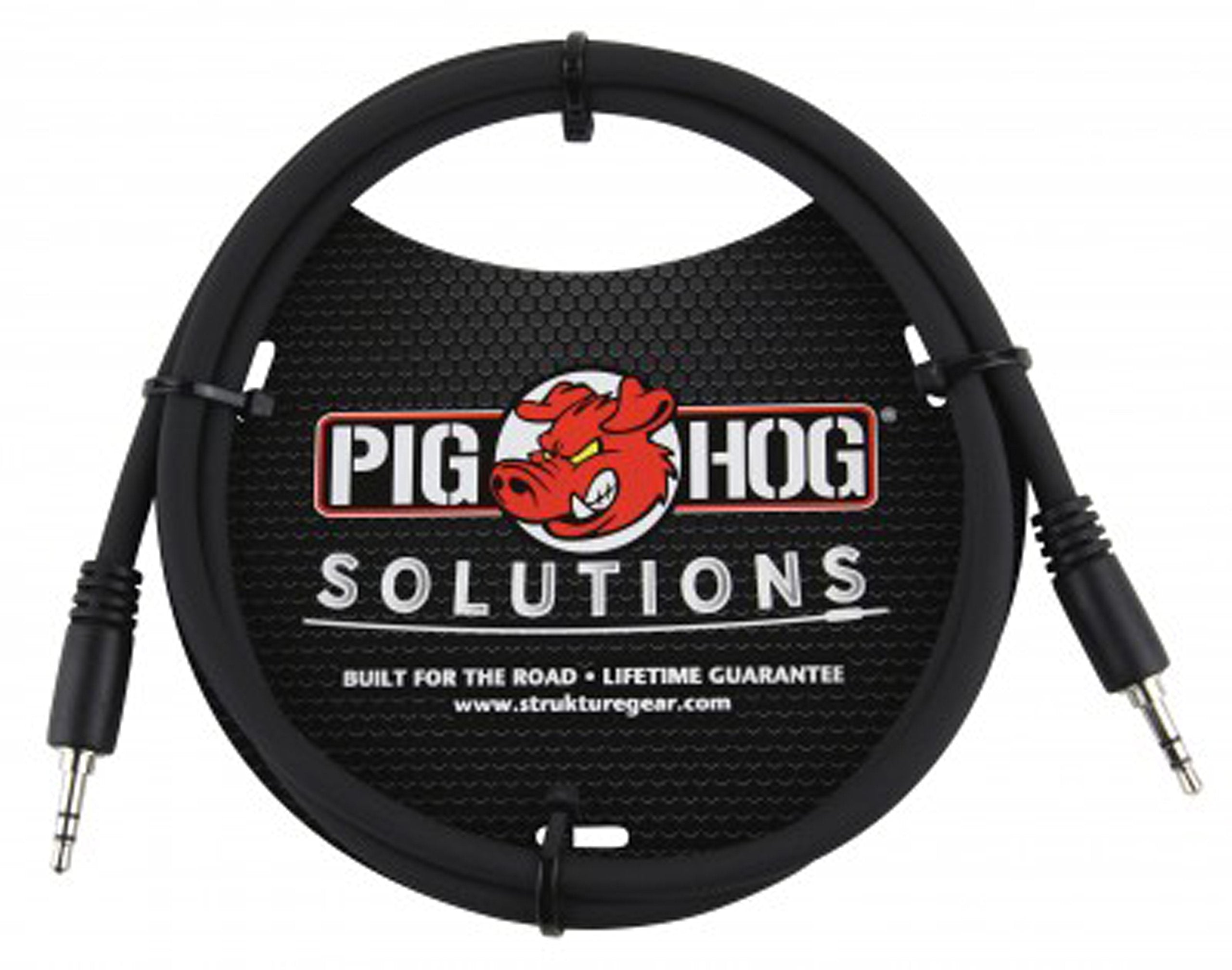 Pig Hog Px T3506 3.5Mm Trs Instrument Cable, 6 Feet