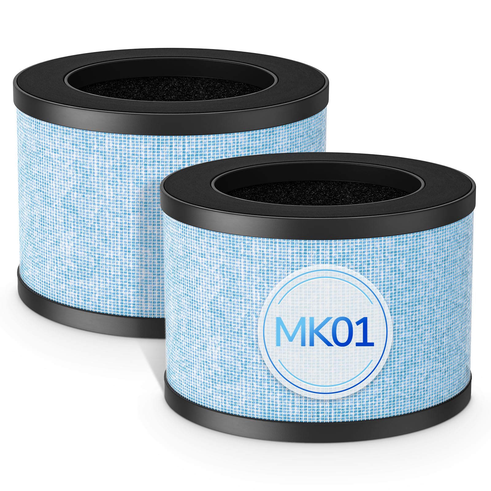 Fil Fresh 2 Pack Mk01 & Mk06 Air Purifier Filter Replacement For Aroeve Mk01 & Mk06, Tolife Tz K1, Kloudi Dh Jh01 Air Purifier,