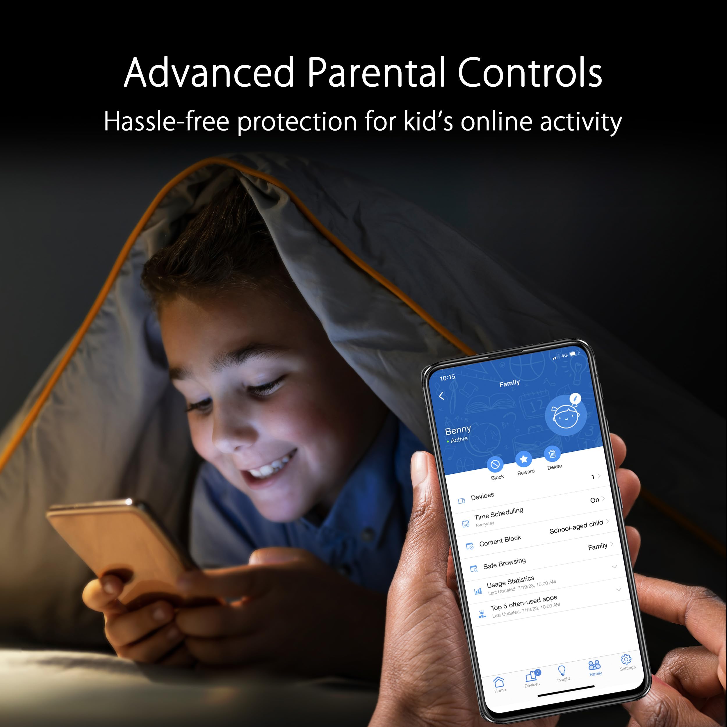 Asus Zenwifi Whole Home Tri Band Mesh Wifi 6E System (Et9 3Pk), Coverage Up To 7,800 Sq.Ft, 7800Mbps, New 6Ghz Band, Aimesh, Lif