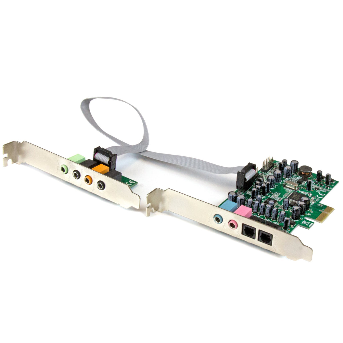 Startech.Com 7.1 Channel Sound Card   Pci Express   24 Bit   192Khz   Spdif Digital Optical And 3.5Mm Analog Audio (Pexsound7Ch)
