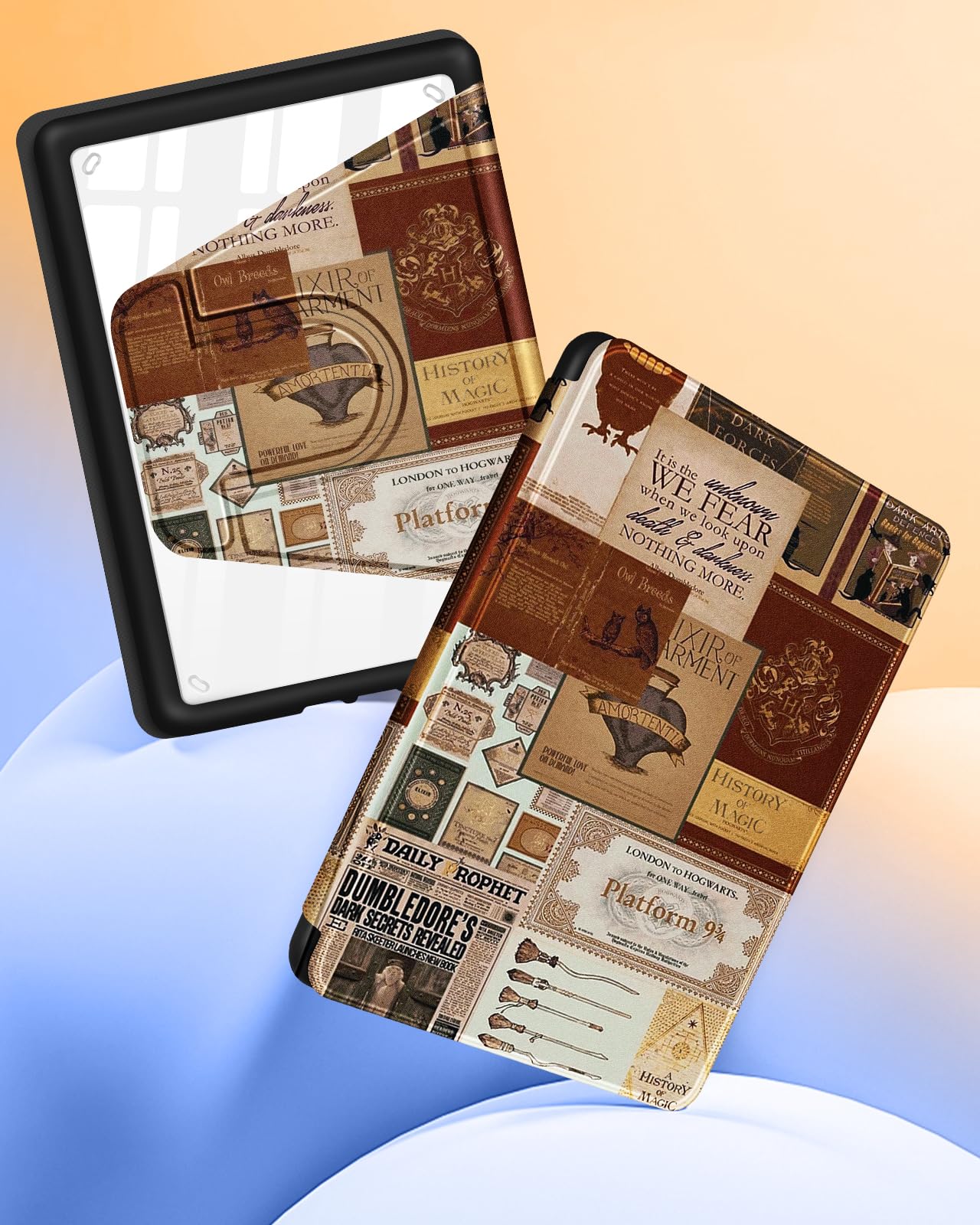 Kidcube For Kindle Paperwhite 11Th Generation Case 6.8 Inch 2021/Paperwhite Signature Edition Case Women Girls Boys Cute Collage