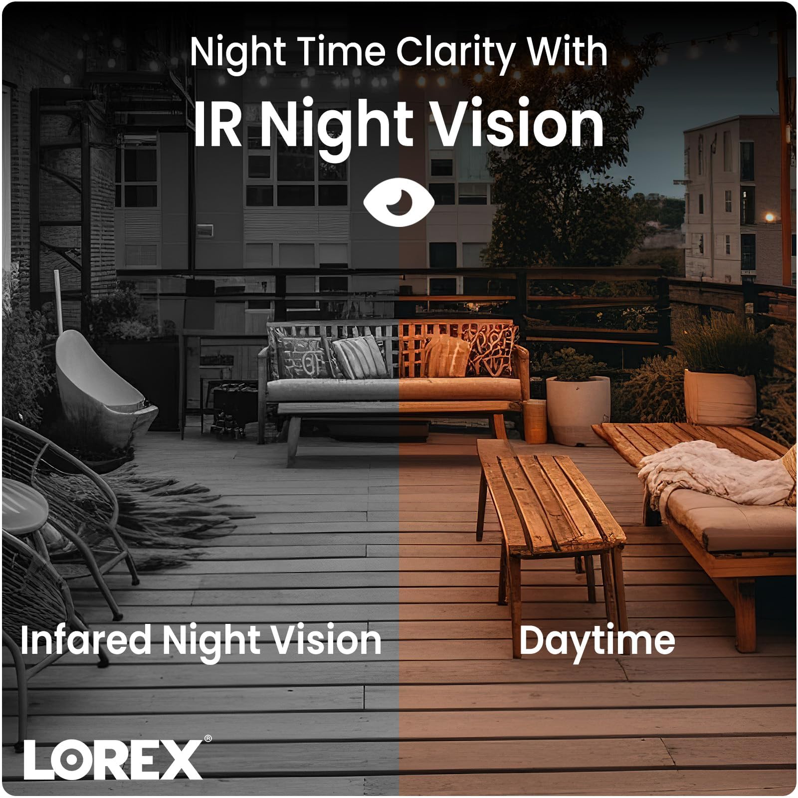 Lorex 1080P Wired Wifi Smart Video Doorbell Camera W/No Subscription Fee   Smart Security Lighting, Motion Detection, 2 Way Talk