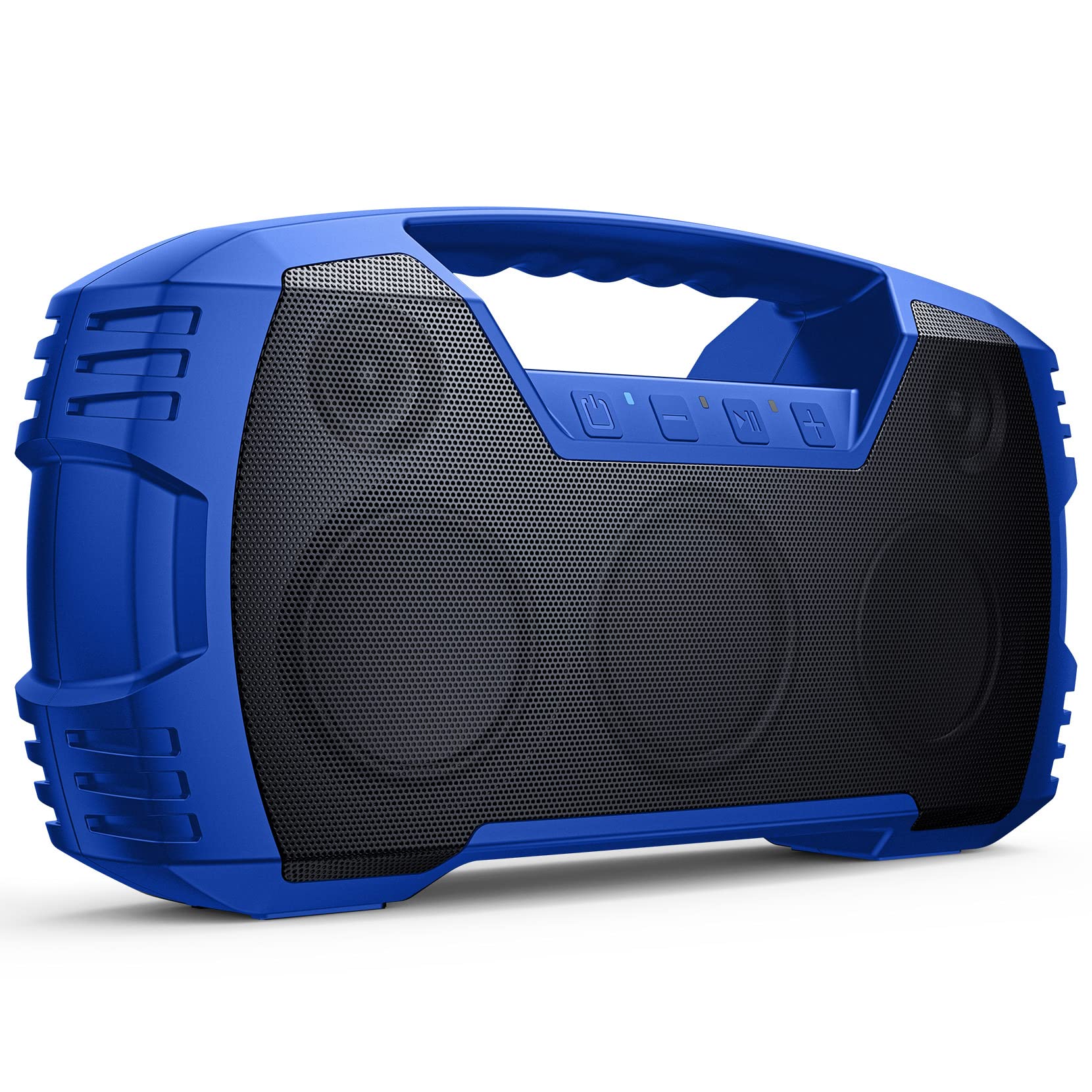 Ipx7 Waterproof Bluetooth Speaker, 40W (60W Peak) Portable Wireless Speaker, 32H Playtime, Stereo Loud Sound, Deep Bass, Outdoor