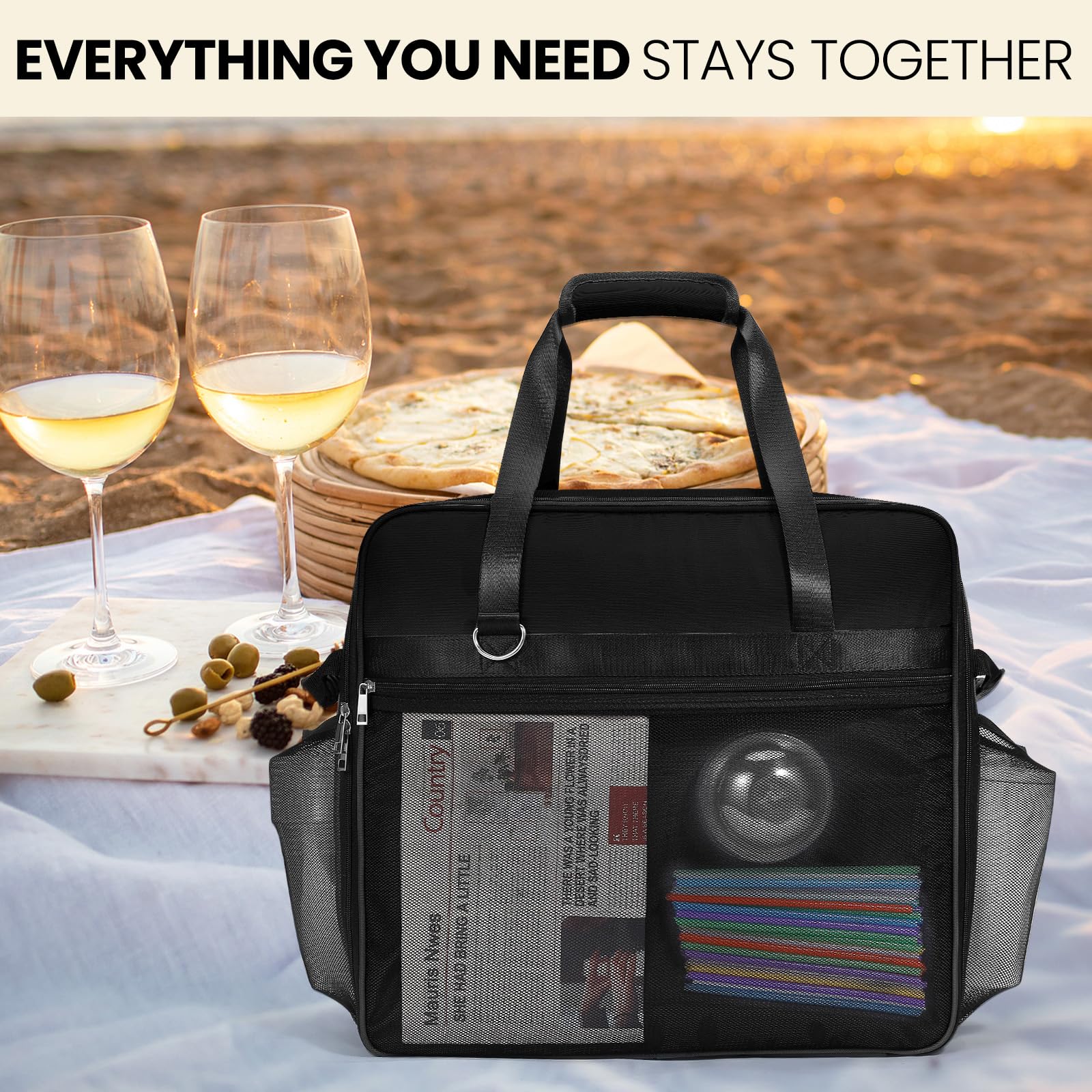 Portable Carrying Bag For Ninja Slushi Machine Fs300/Fs301 - Dustproof Travel Case For Frozen Drink Maker - Storage Bag Cover Fo