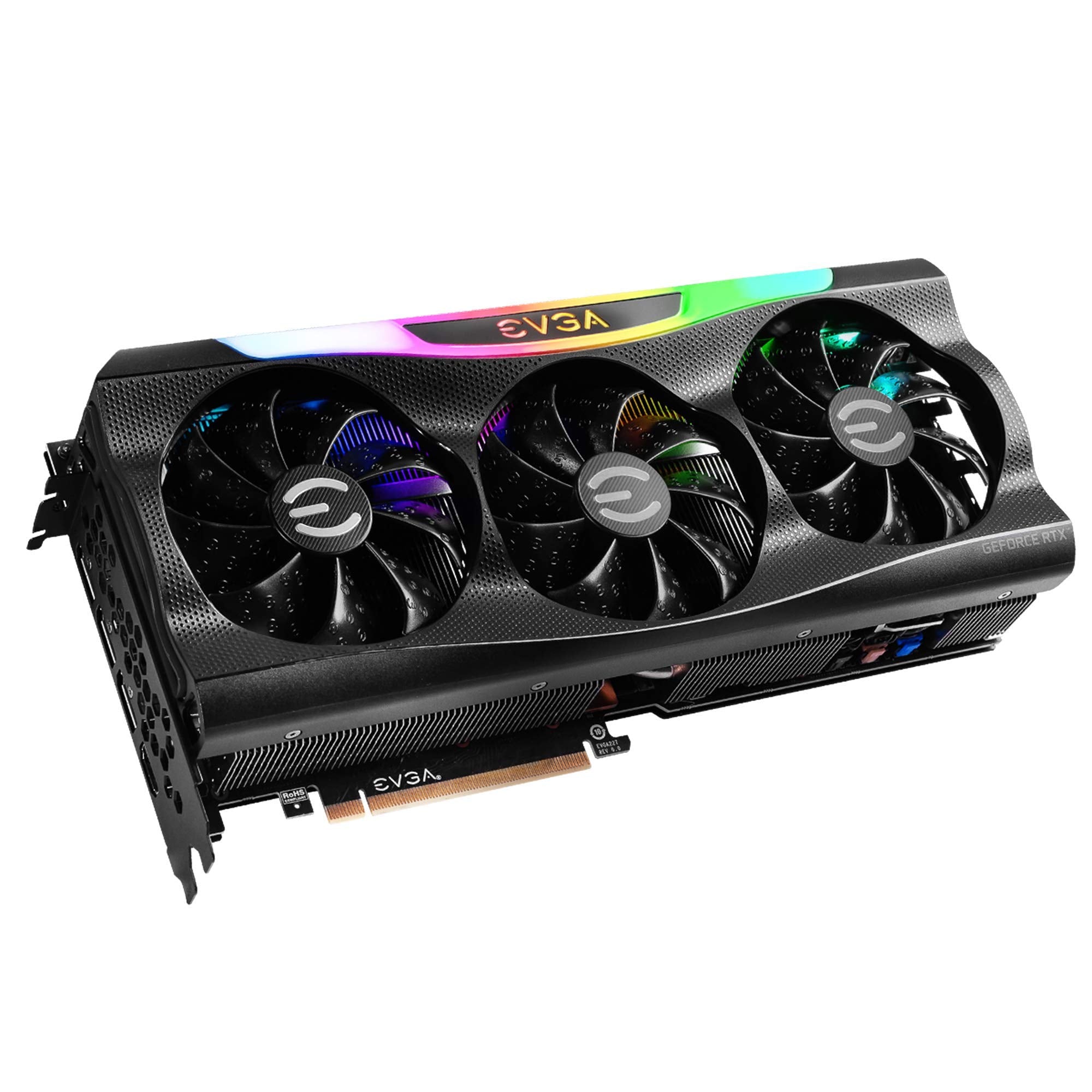Evga Geforce Rtx 3070 Ftw3 Ultra Gaming, 08G P5 3767 Kl, 8Gb Gddr6, Icx3 Technology, Argb Led, Metal Backplate, Lhr