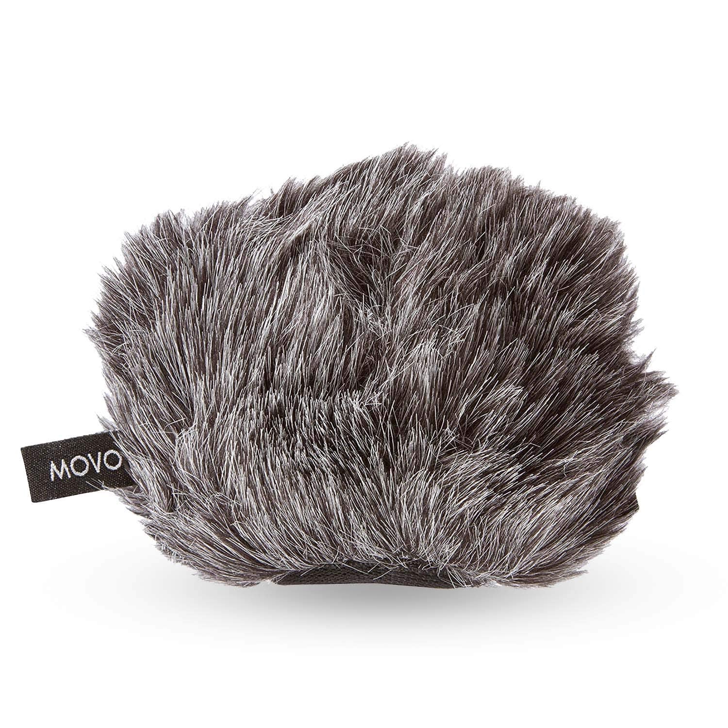 Movo Ws G9 Furry Outdoor Microphone Windscreen Muff For Portable Digital Recorders Up To 3'' X 1.5'' (W X D)   Fits The Zoom H4N