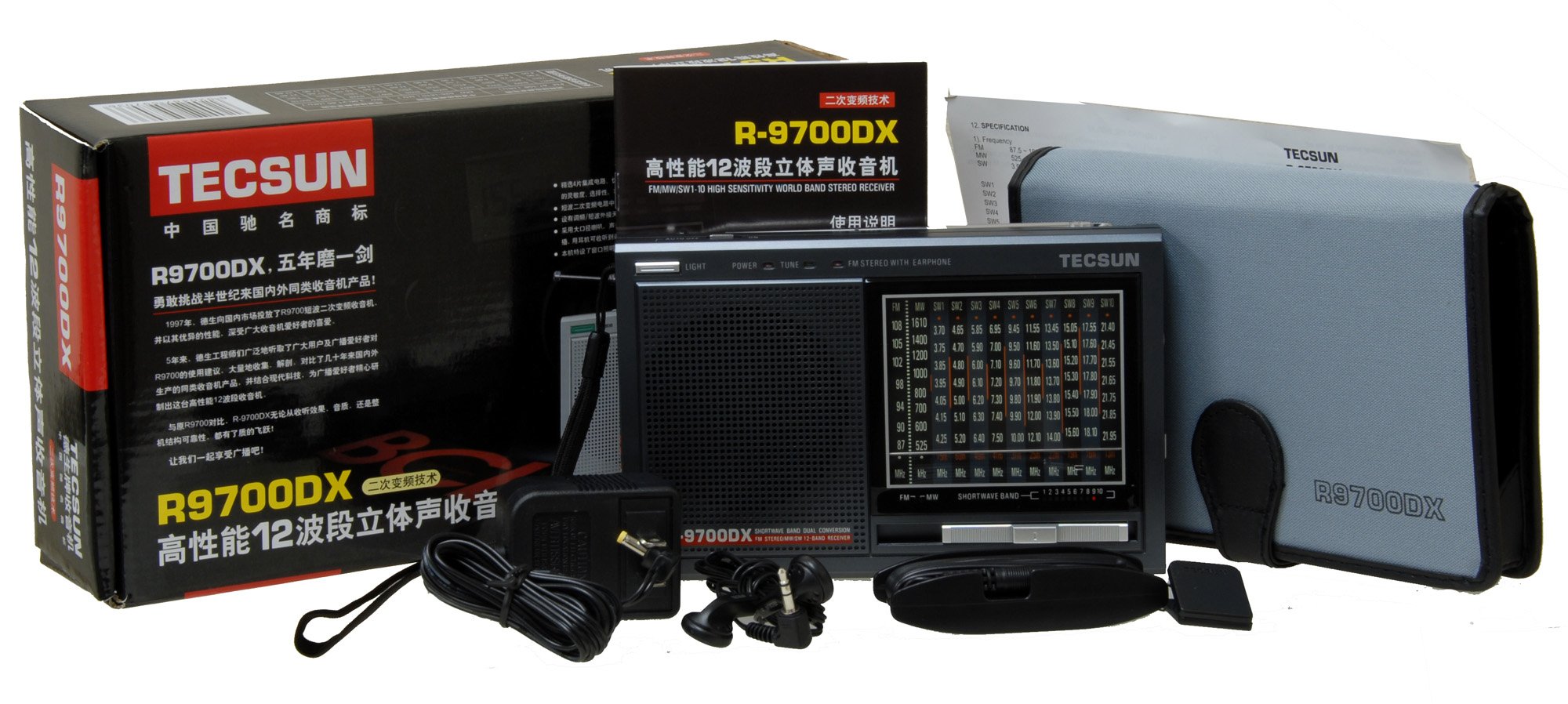 Tecsun R9700Dx 12 Band Dual Conversion Am/Fm Shortwave Radio