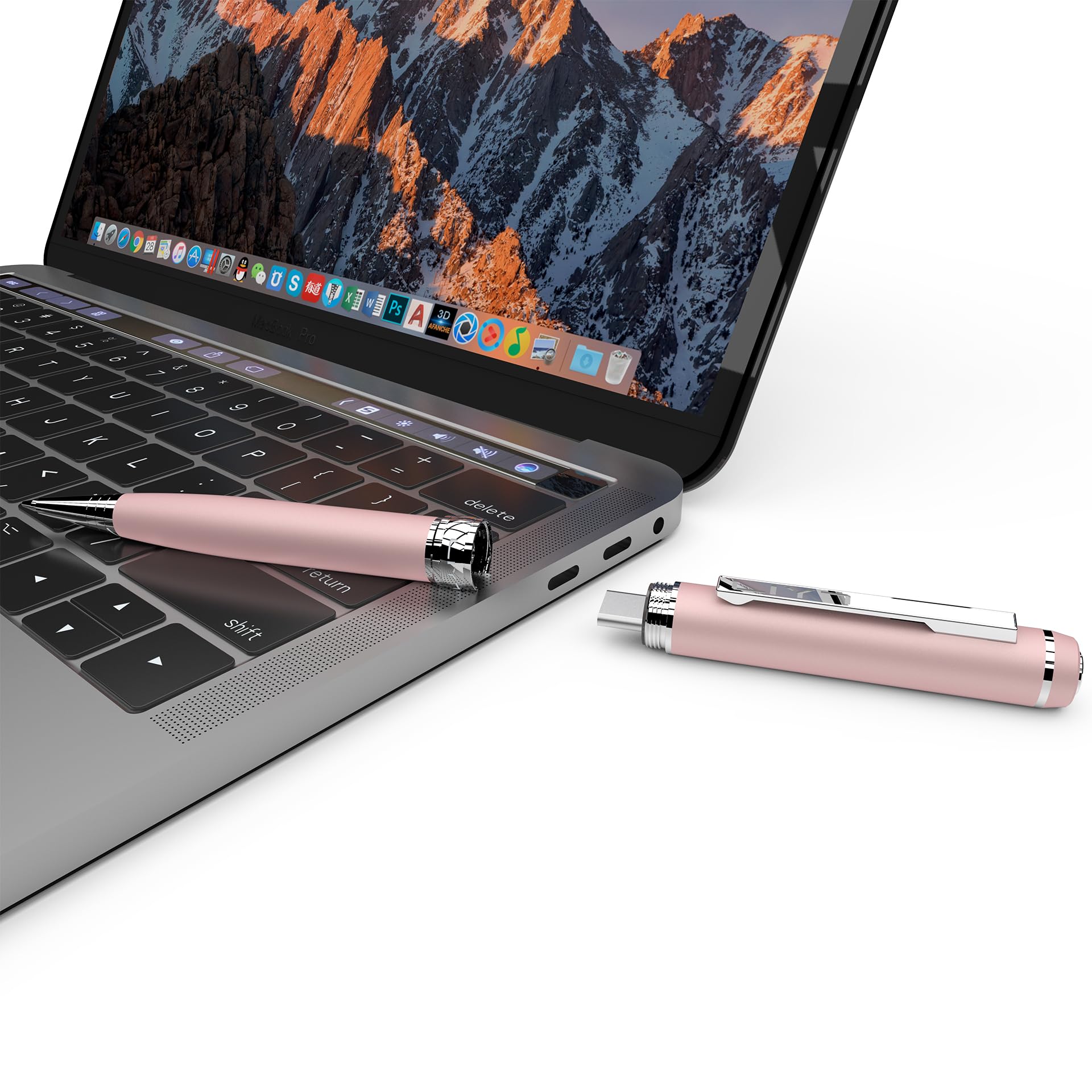 128Gb Pen Usb Flash Drive, Multifunction Pen Shape Usb 3.1 Flash Drives, Portable Plug And Play Memory Stick, Data Storage Jump