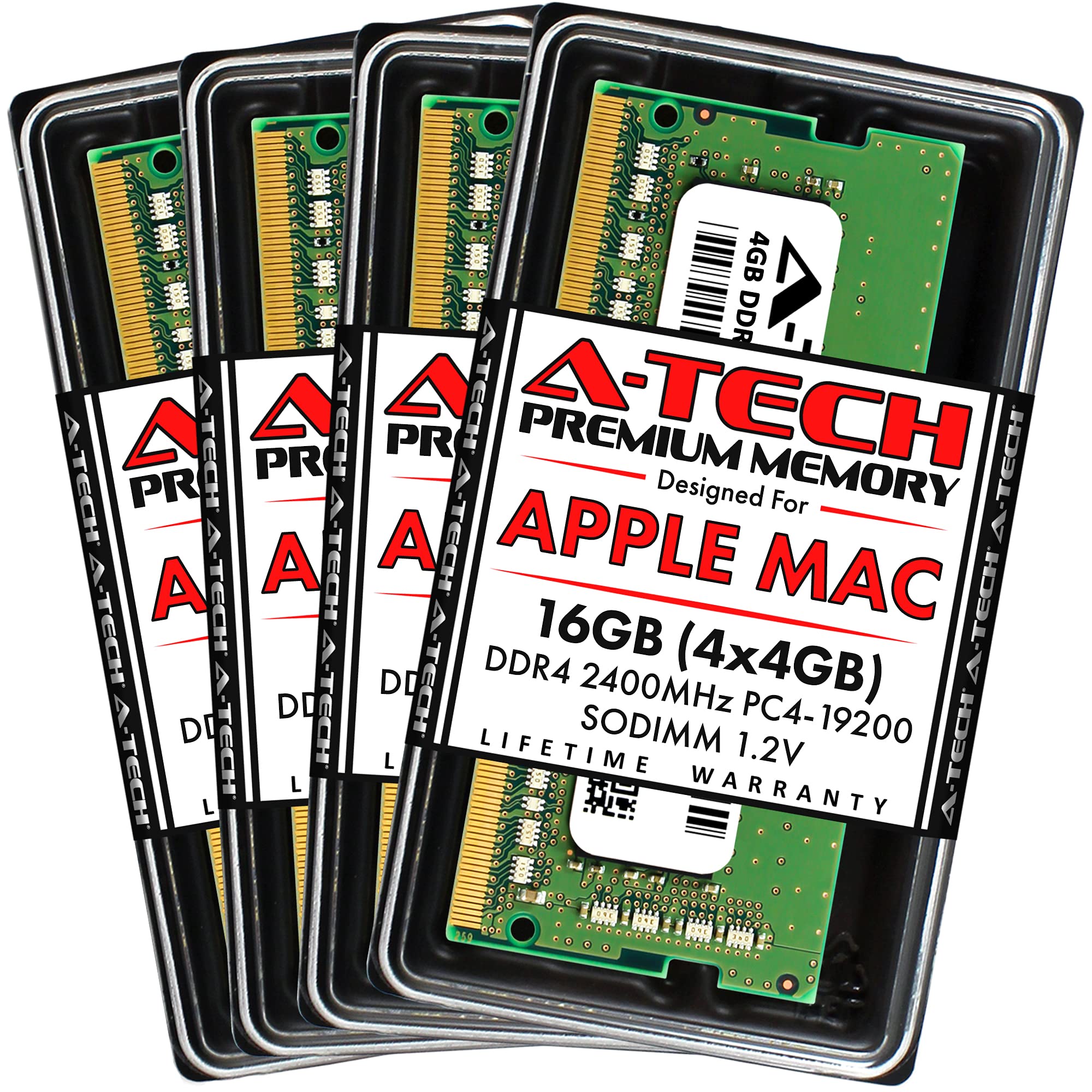 A Tech 16Gb (4X4Gb) Ram For Apple Imac 2017 27 Inch Retina 5K | Ddr4 2400Mhz Sodimm Pc4 19200 1.2V 260 Pin So Dimm Memory Upgrad