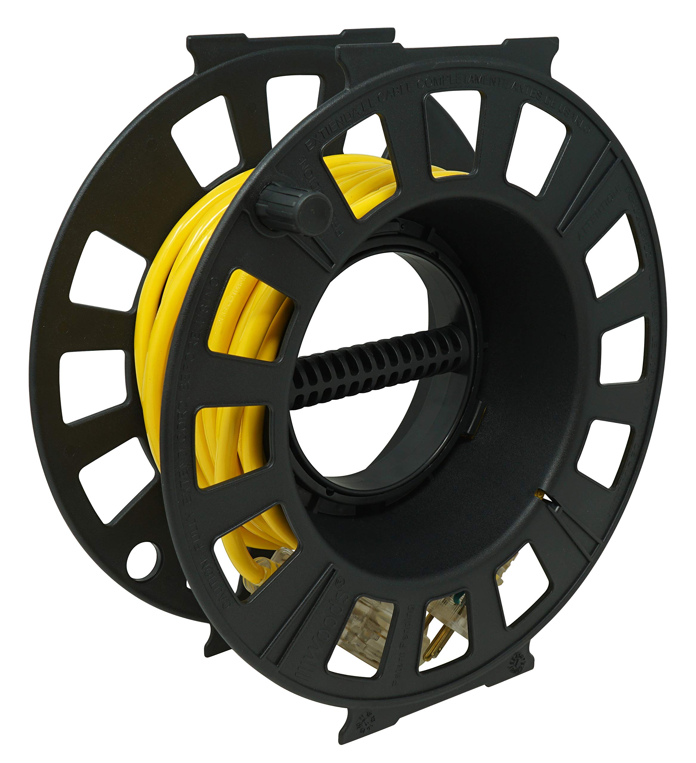 The Designers Edge 547702 Cord Reel, Black