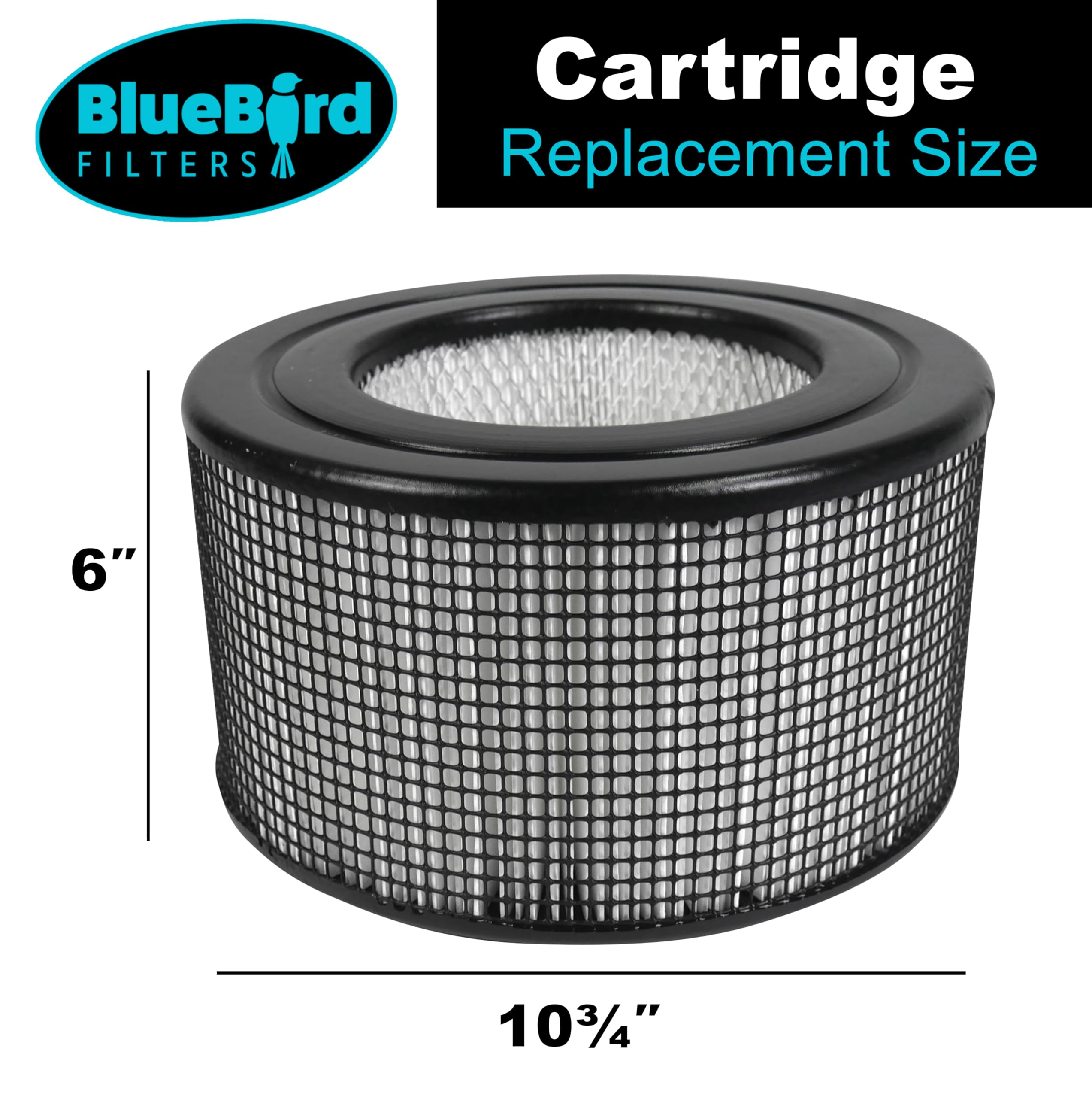 Bluebird Filters Replacement Hepa Filter & Carbon Pre Filter Kit For Honeywell 10500 (Ev 10) 17000 17000 S 17005 Oem Part Number