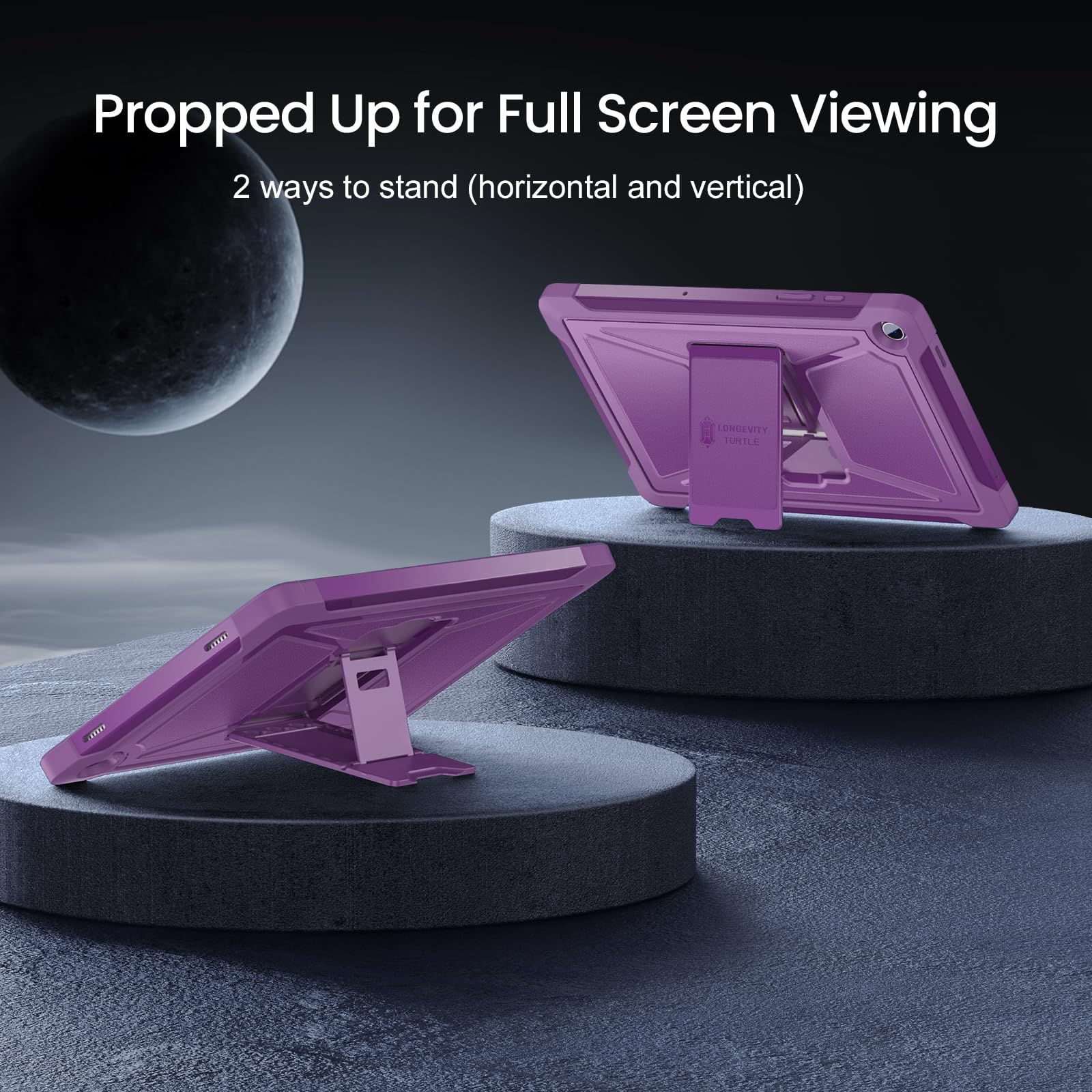 Ztotopcases For Samsung Galaxy Tab A9 Plus 11 Inch 5G 2023 Case, Built In Screen Protector/Kickstand/Full Body Dual Layer Shockp