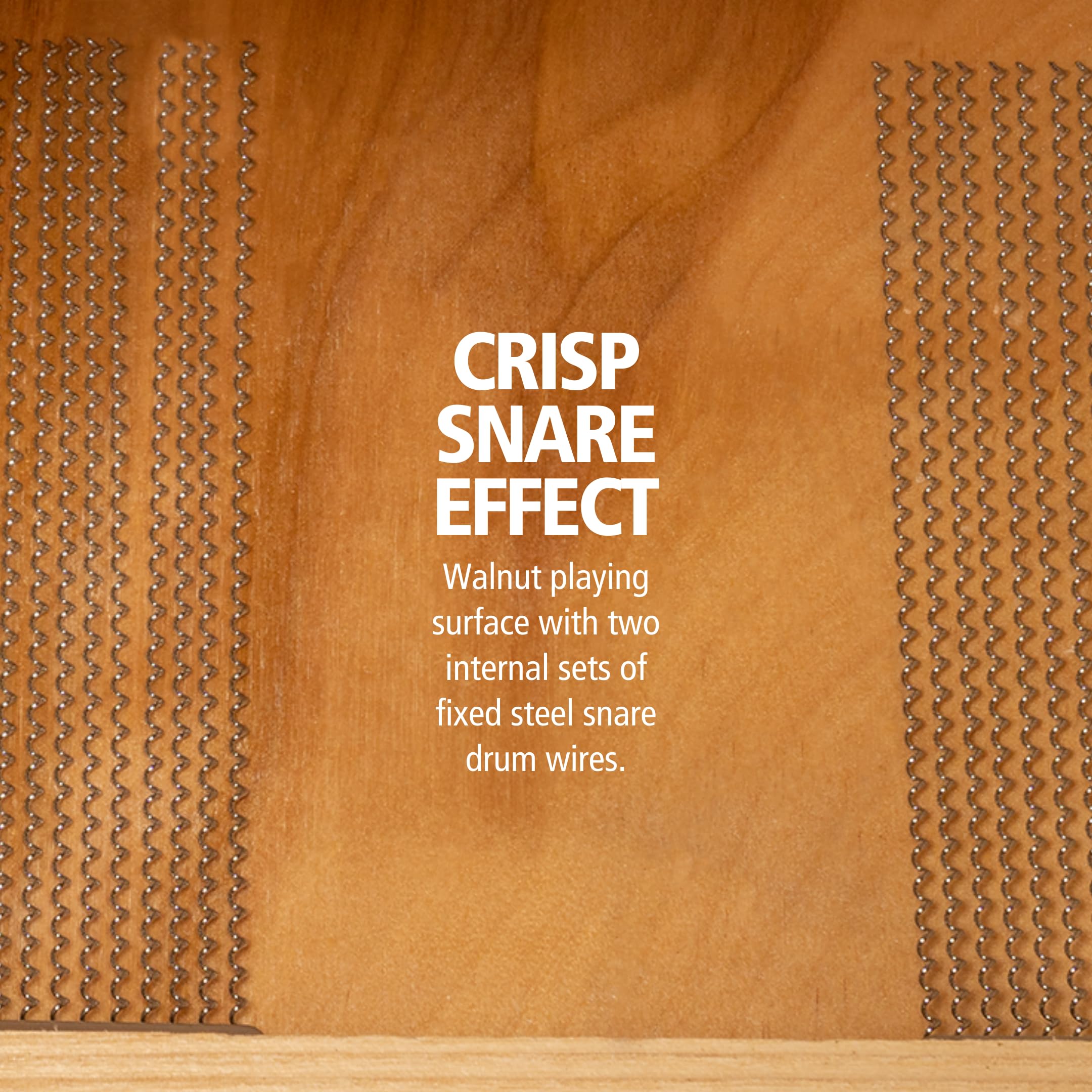 Meinl Jumbo Bass Subwoofer Cajon With Internal Snares   Not Made In China   Walnut Playing Surface, 2 Year Warranty (Subcaj5Wn)