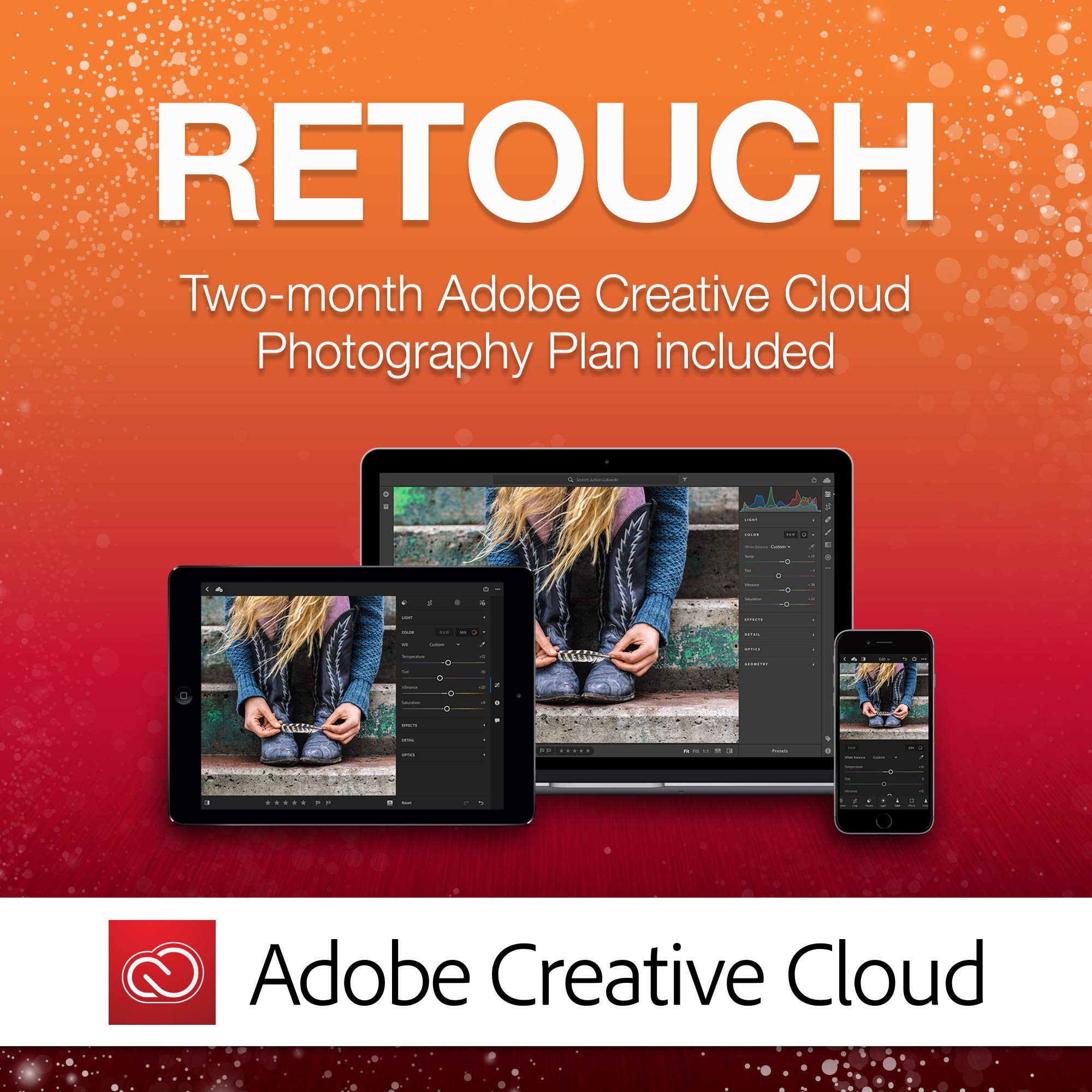 Seagate Backup Plus Slim 1TB External Hard Drive Portable HDD � Black USB 3.0 for PC Laptop and Mac, 2 Months Adobe CC Photography (STDR1000100)