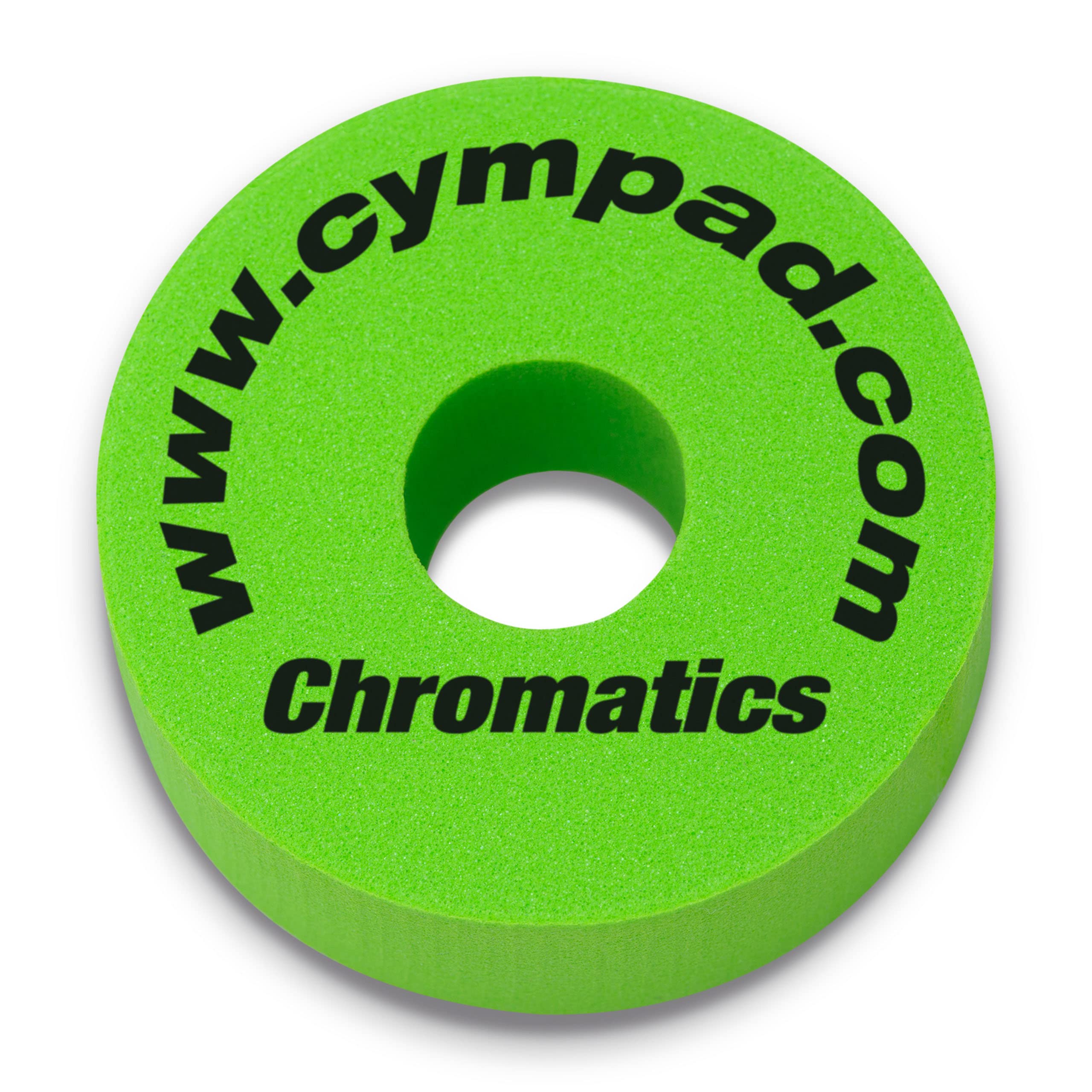 Cympad Chromatics Foam Cymbal Washer Set 40/15Mm Green