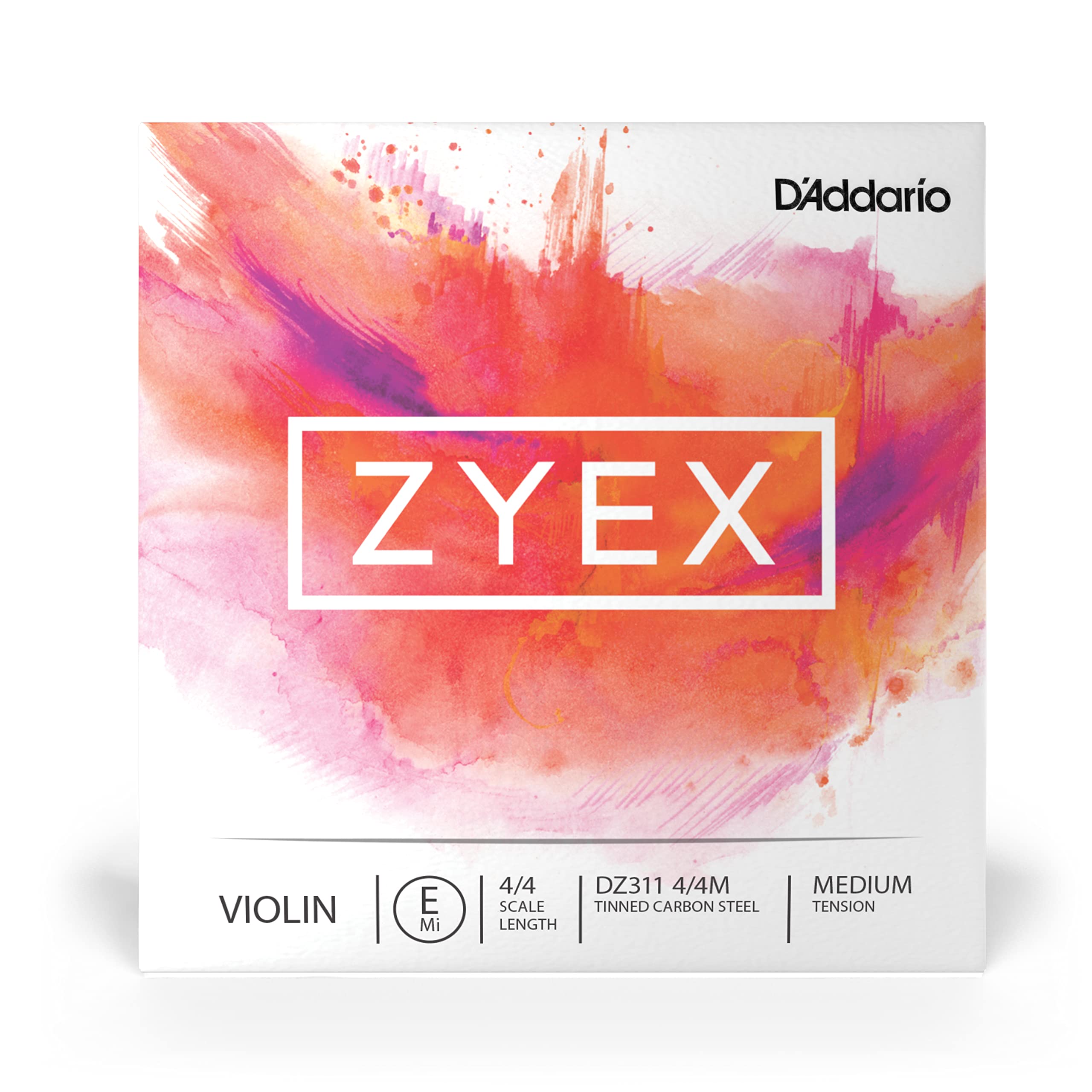 D'Addario Zyex Violin Single E String