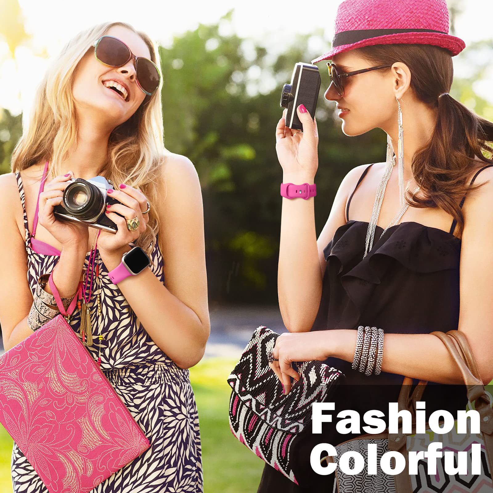 Geak 15 Pack Sport Band Compatible With Apple Watch Bands For Women Men 49Mm 45Mm 46Mm 44Mm 42Mm 38Mm 40Mm 41Mm,Soft Silicone Wr