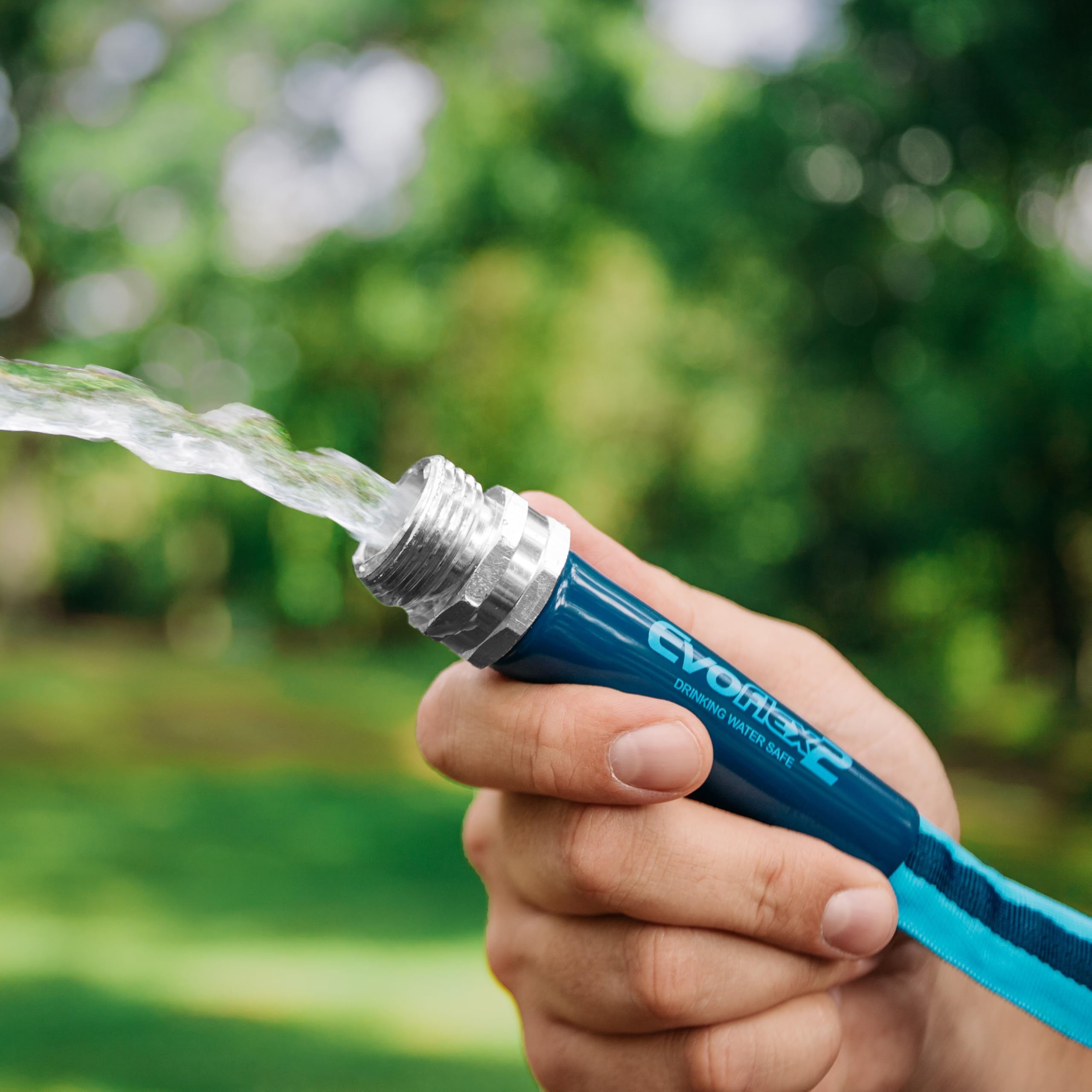 Camco Evoflex2 25-Ft Drinking Water Hose - Rv Drinking Water Hose Reinforced With Fabric & Ultra Lightweight - Contains No Lead,,WBAUVB09Z6X4RVV