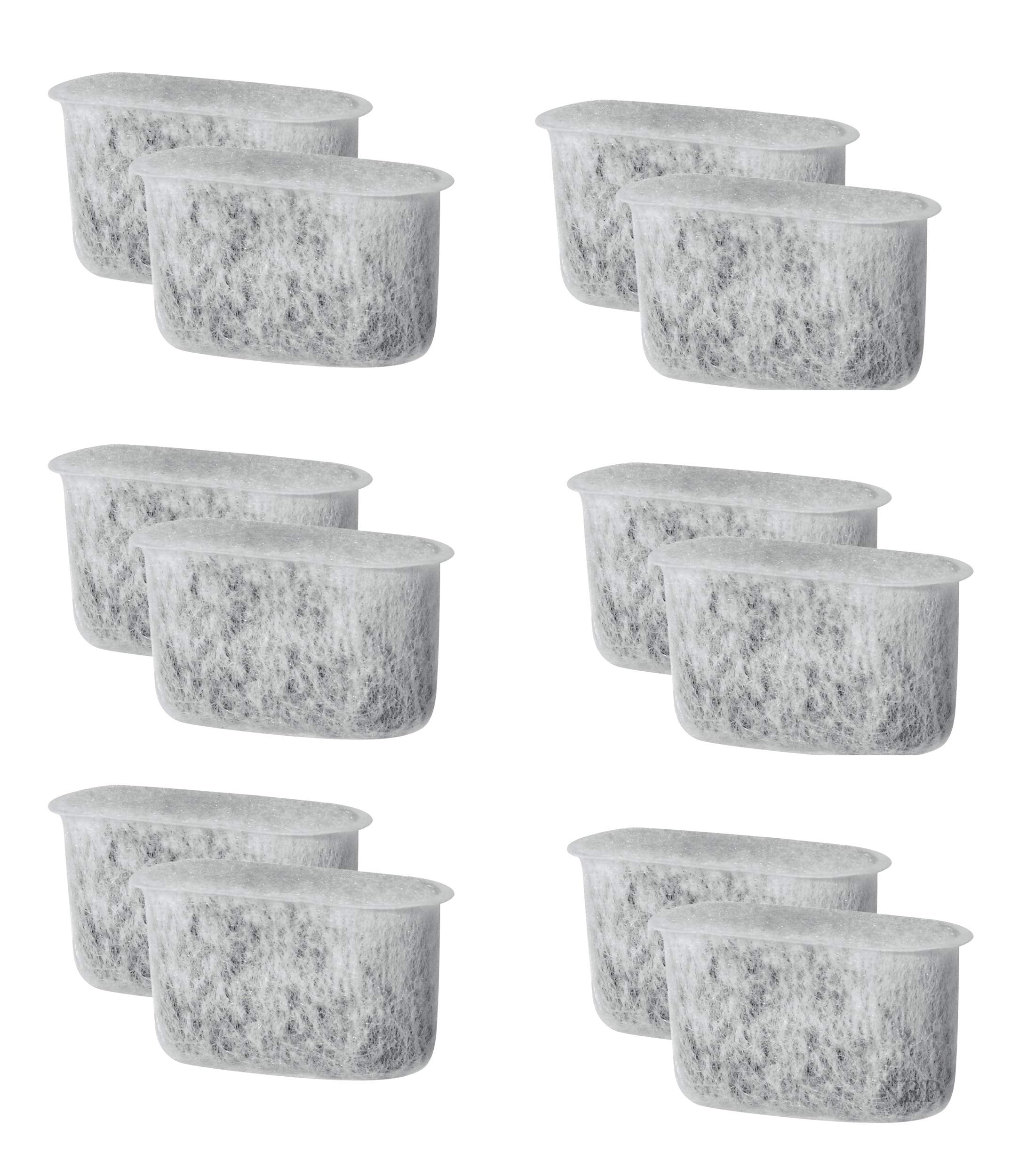 Nrp Braun Coffeemakers Replacement Charcoal Water Filter Brsc004 Brewsense Drip Series 12 Pack