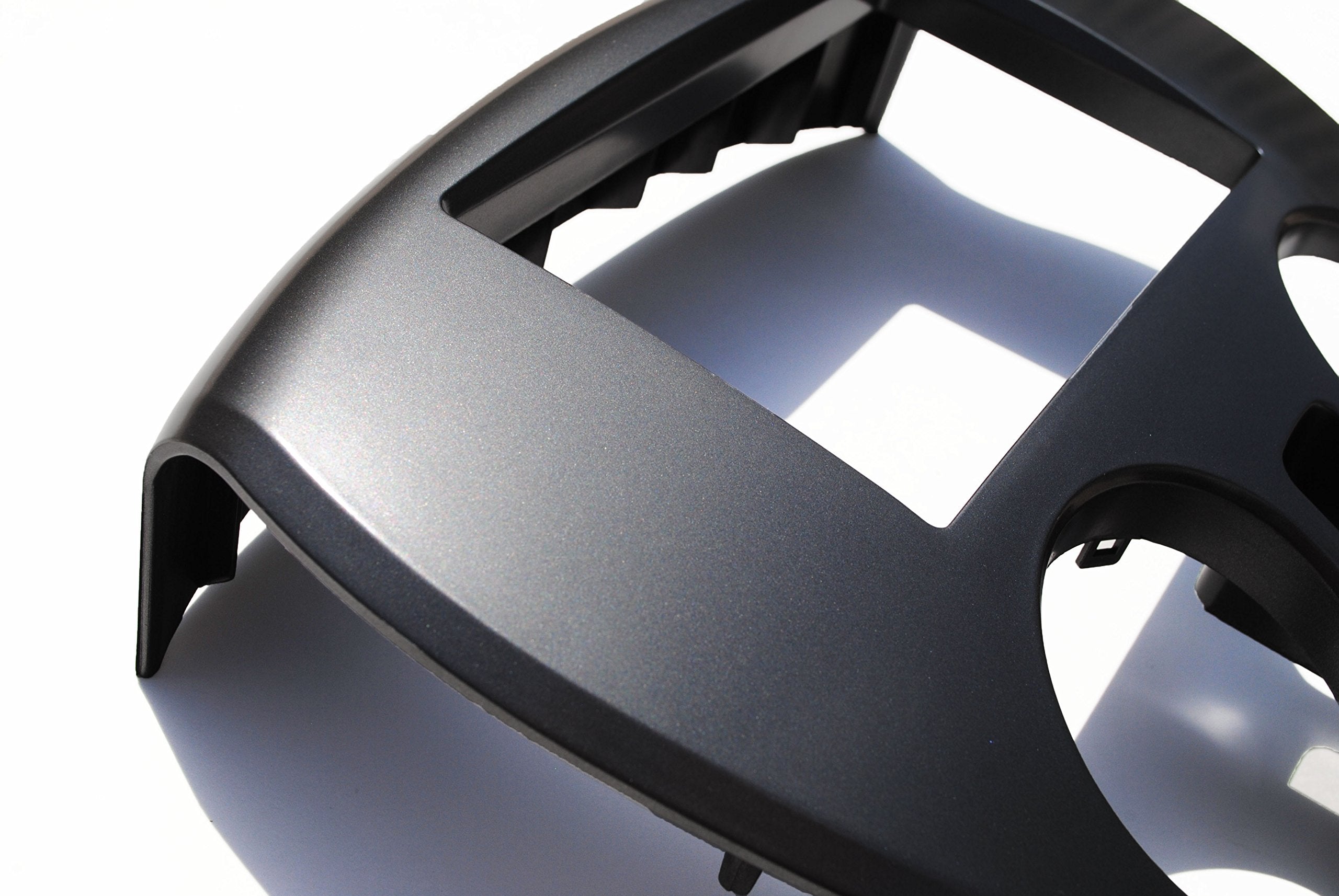 Double 2 Din Dash Install Kit Mount Trim Bezel W/Factory Blue Led Compatible With Mitsubishi Eclipse