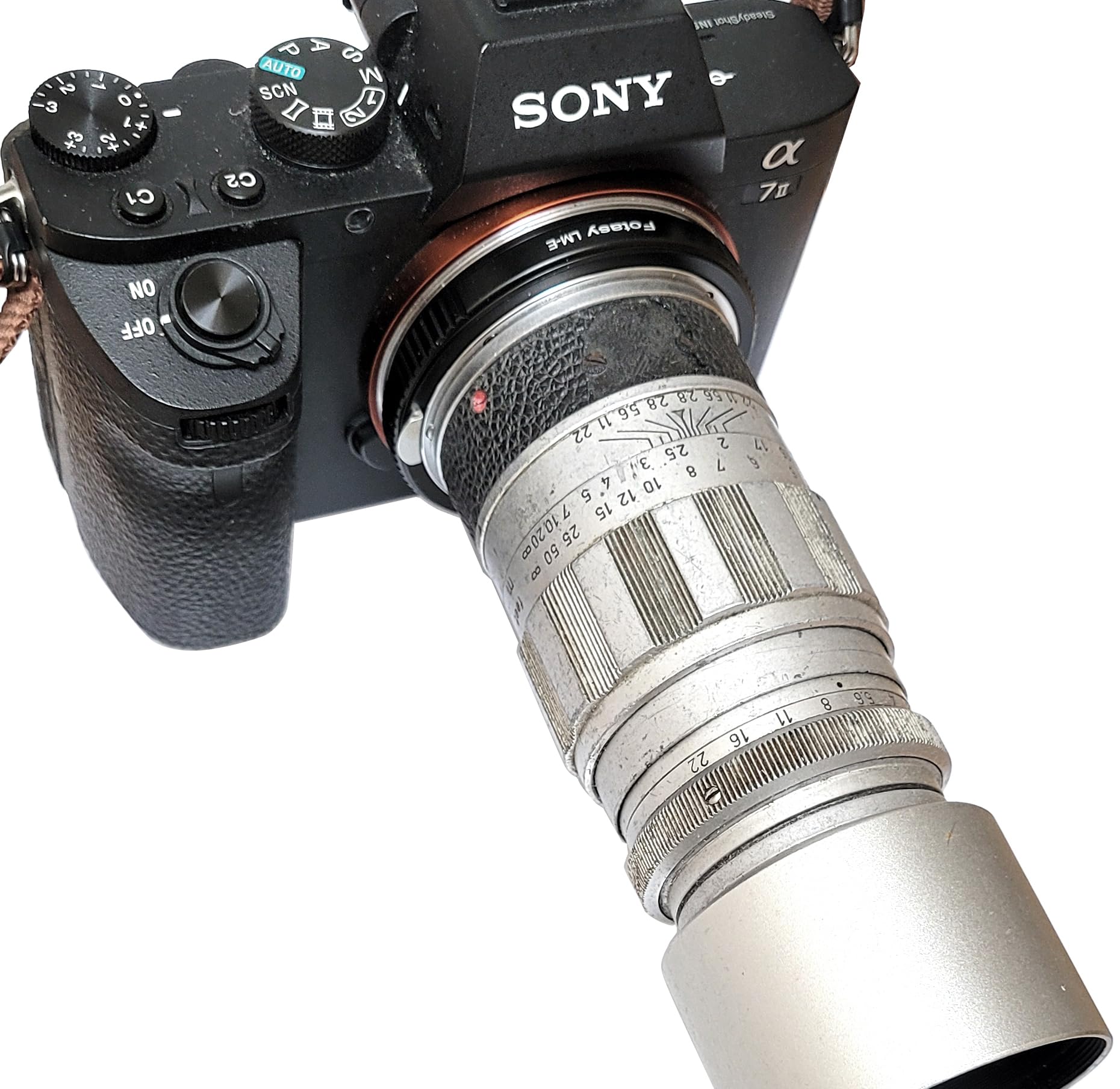 Fotasy Pro Leica M Lens To E Mount Adapter, Leica M E Mount, Fe Leica M Adapter, Compatible With Sony A7 A7R A7S Ii Iii Iv A9 A7