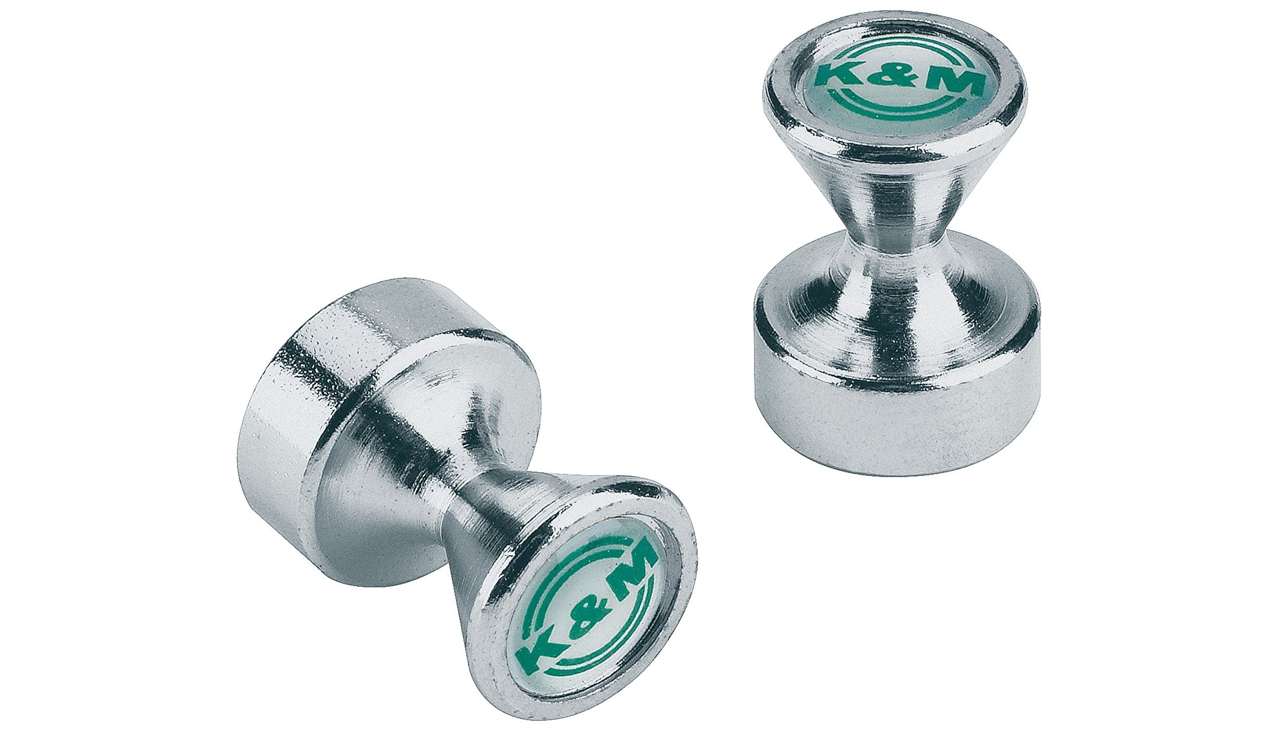 K&M Konig & Meyer 11580.000.29 Power Magnets | Strong Music Sheet Holder | Easy To Use   Mini Sized | Multi Use Steel Casing With K&M Logo | German Made | 2 Pack