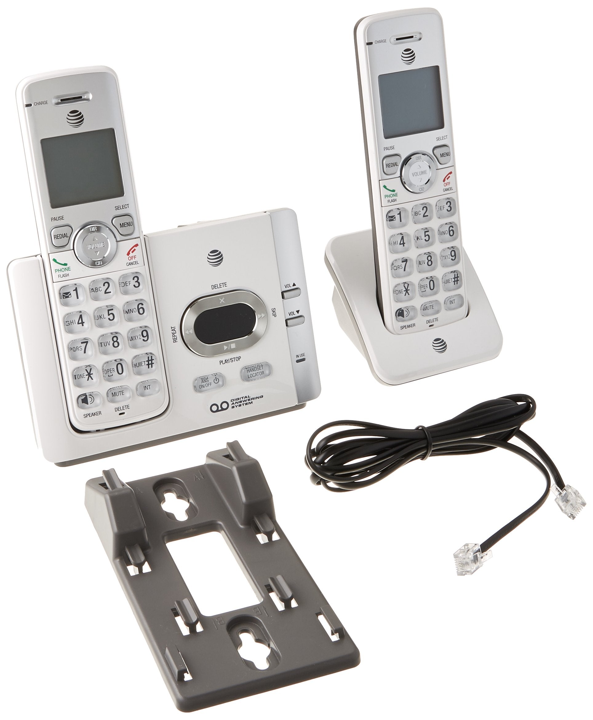 At&T El52215 Dect 6.0 Answering System With Caller Id/Call Waiting Landline Telephone Accessory,Gray
