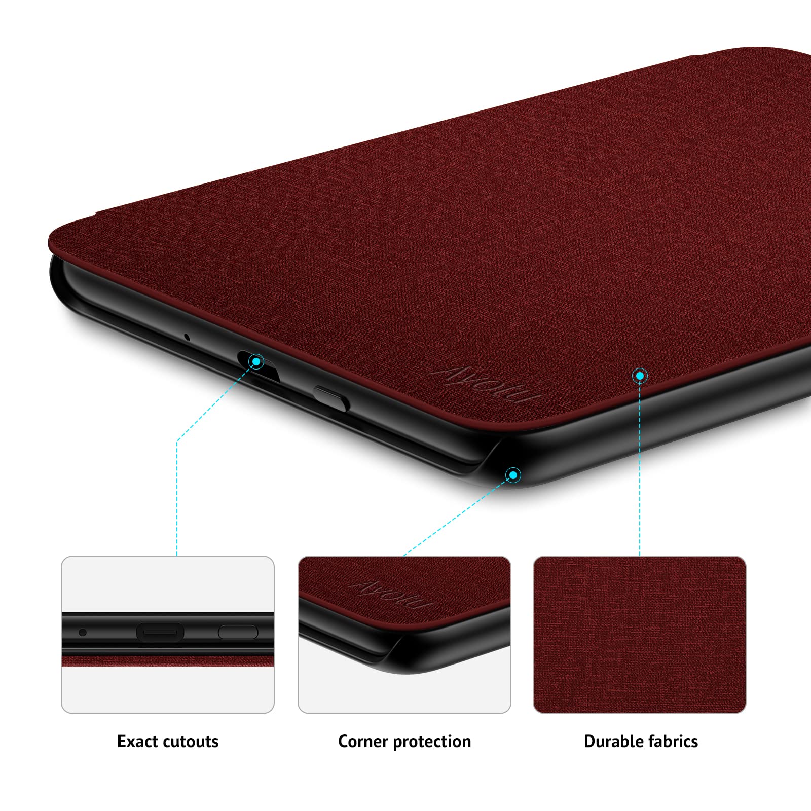 Ayotu Case For 6'' All New Kindle 11Th Generation 2022 Release (Model No. C2V2L3), Slim Cover With Auto Sleep/Wake, Only For 6 I