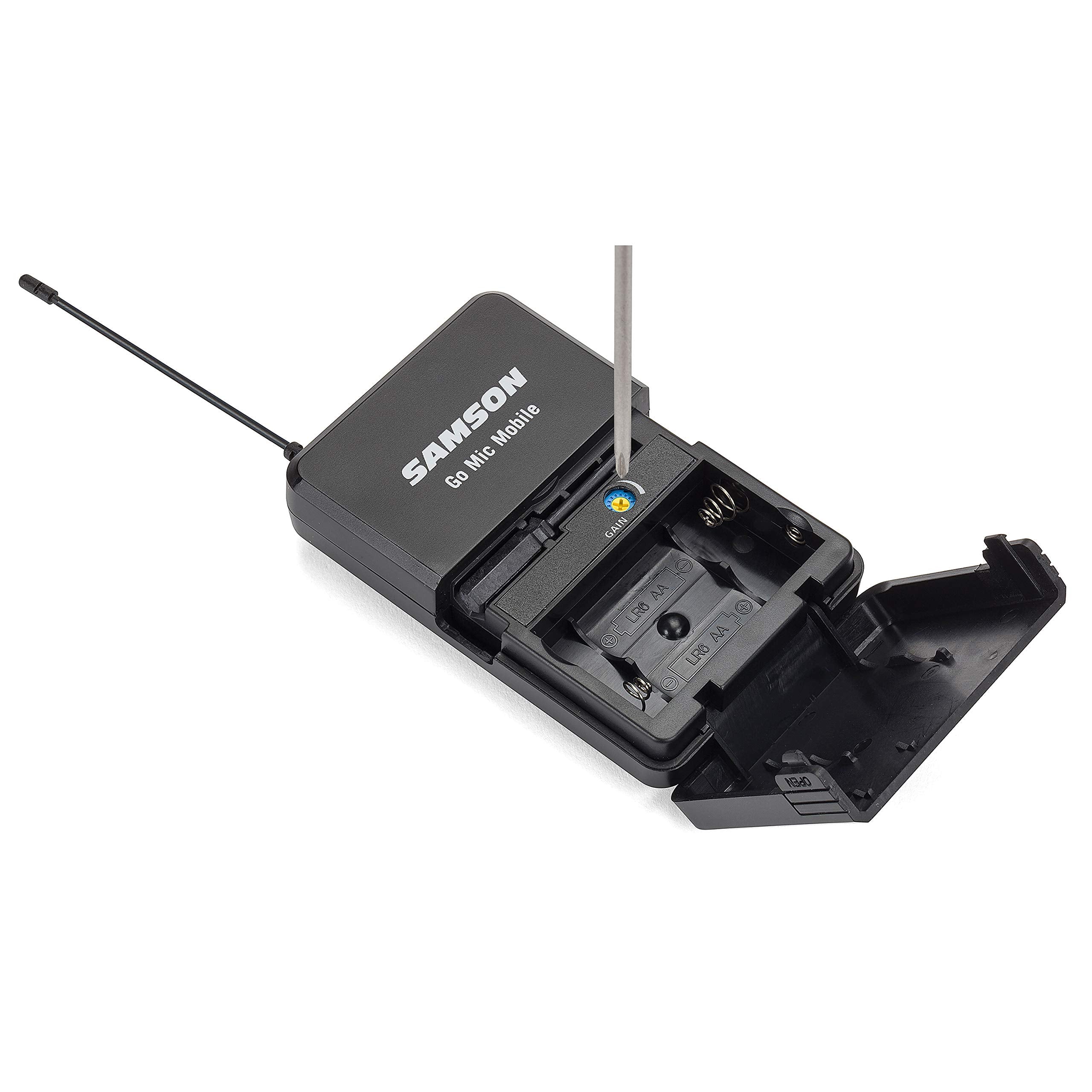 Samson Go Micsamson Mobile Beltpack Transmitter With Lm8 Lavalier Mic
