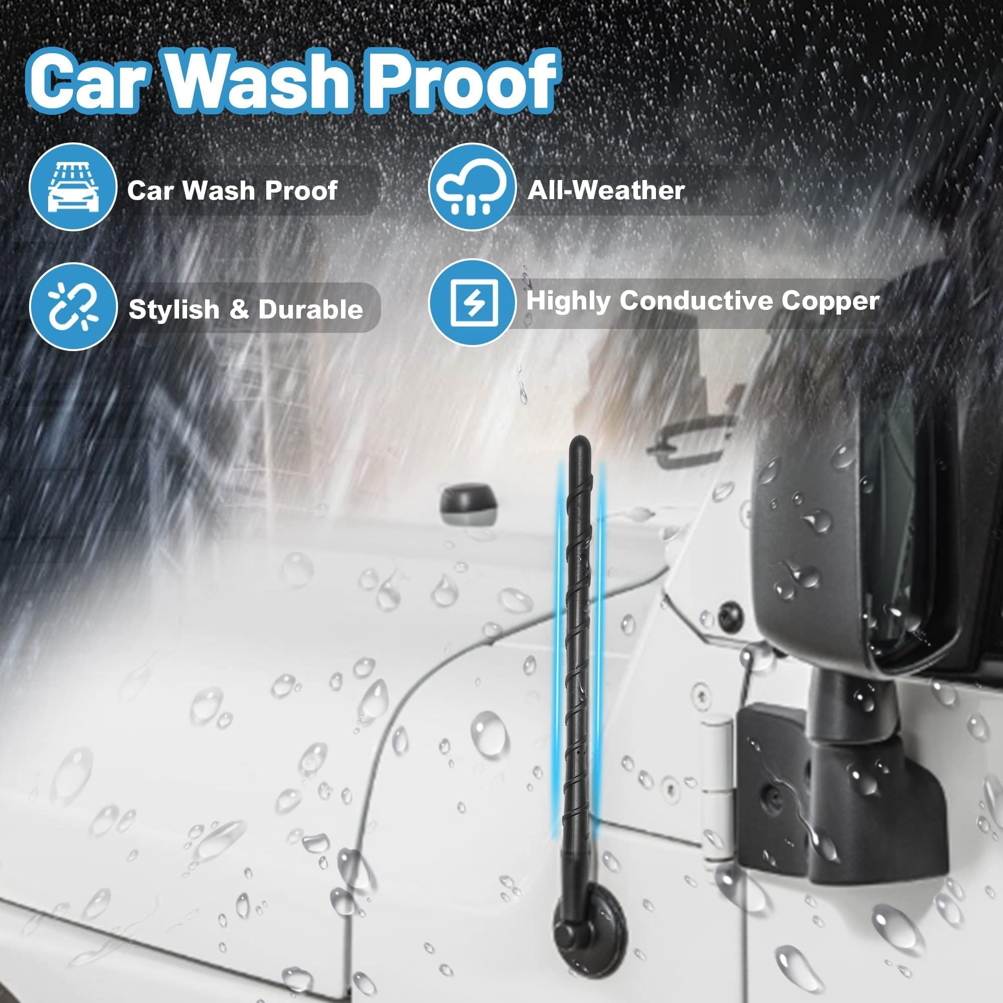 Anina 7    Antenna Mast For 2011 2022 Jeep Grand Cherokee,Renegade,Compass,Chrysler 200, Fiat 500 Fm Am Radio Aerial 5091100Aa 6