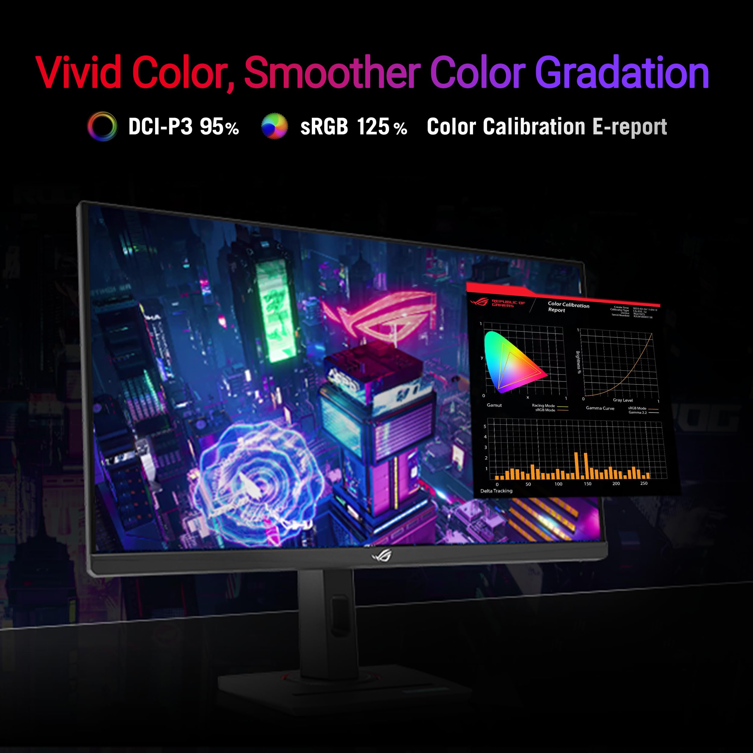 ASUS ROG Strix 27" 1080p USB-C Gaming Monitor - Thumbnail 5