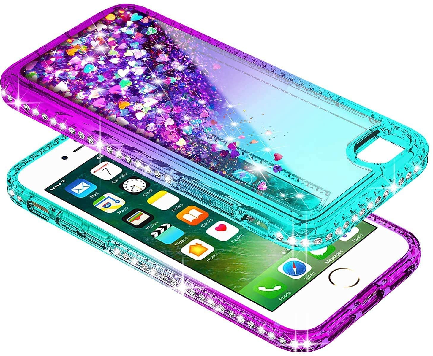 Ngb Supremacy Compatible For Iphone 5/5S/Iphone Se (2016 Edition) Case With Tempered Glass Screen Protector, Ring Holder/Wrist S