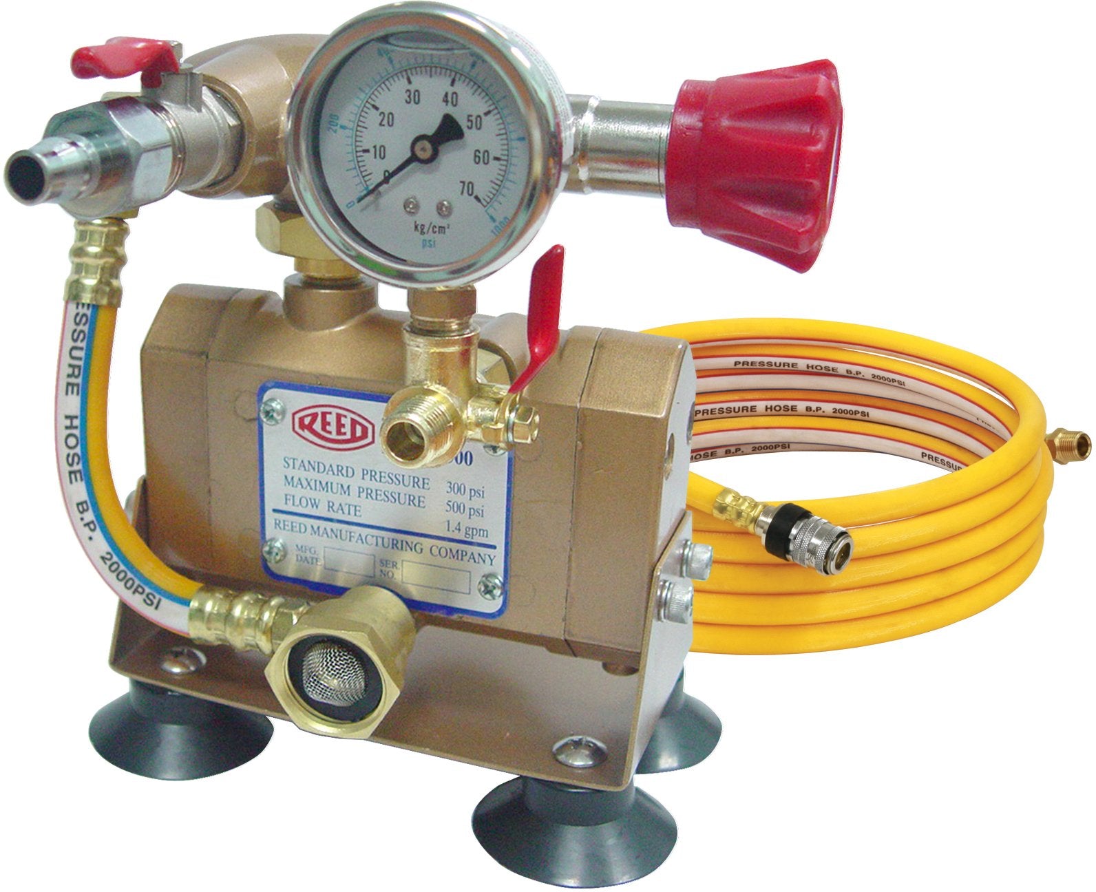 Reed Tool Dphtp500 Drill Powered Hydrostatic Test Pump